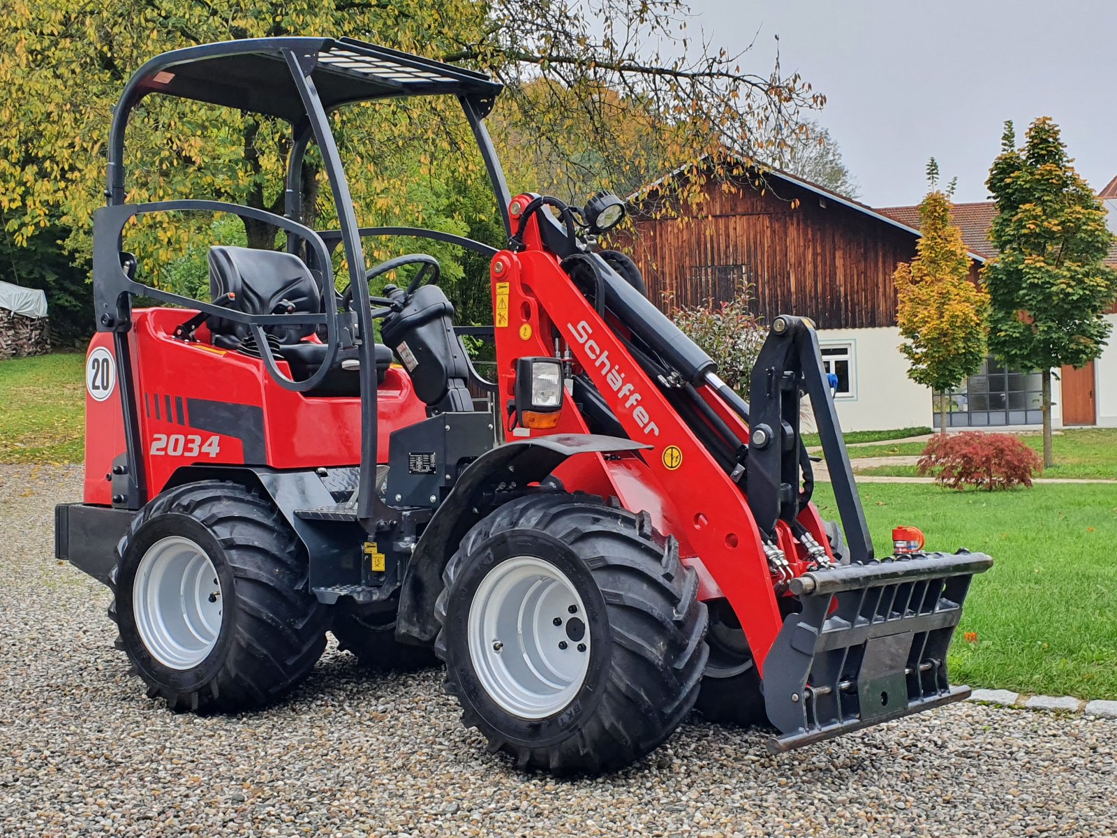 Kompaktlader van het type Schäffer 2034, Gebrauchtmaschine in Oberornau (Foto 5)