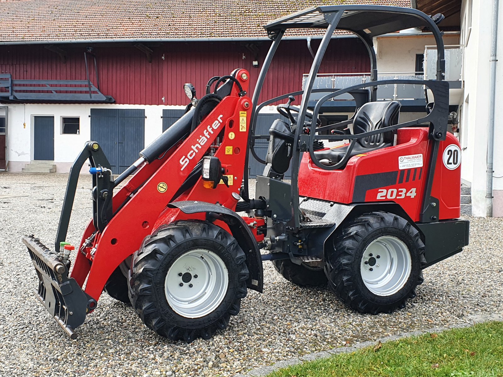 Kompaktlader tip Schäffer 2034, Gebrauchtmaschine in Oberornau (Poză 2)