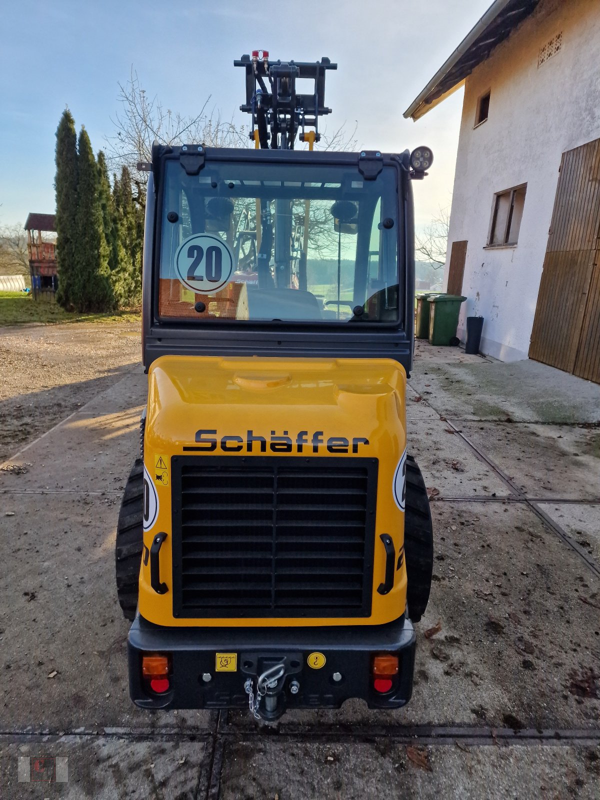 Kompaktlader van het type Schäffer 2430 SLT, Neumaschine in Gerolsbach (Foto 3)