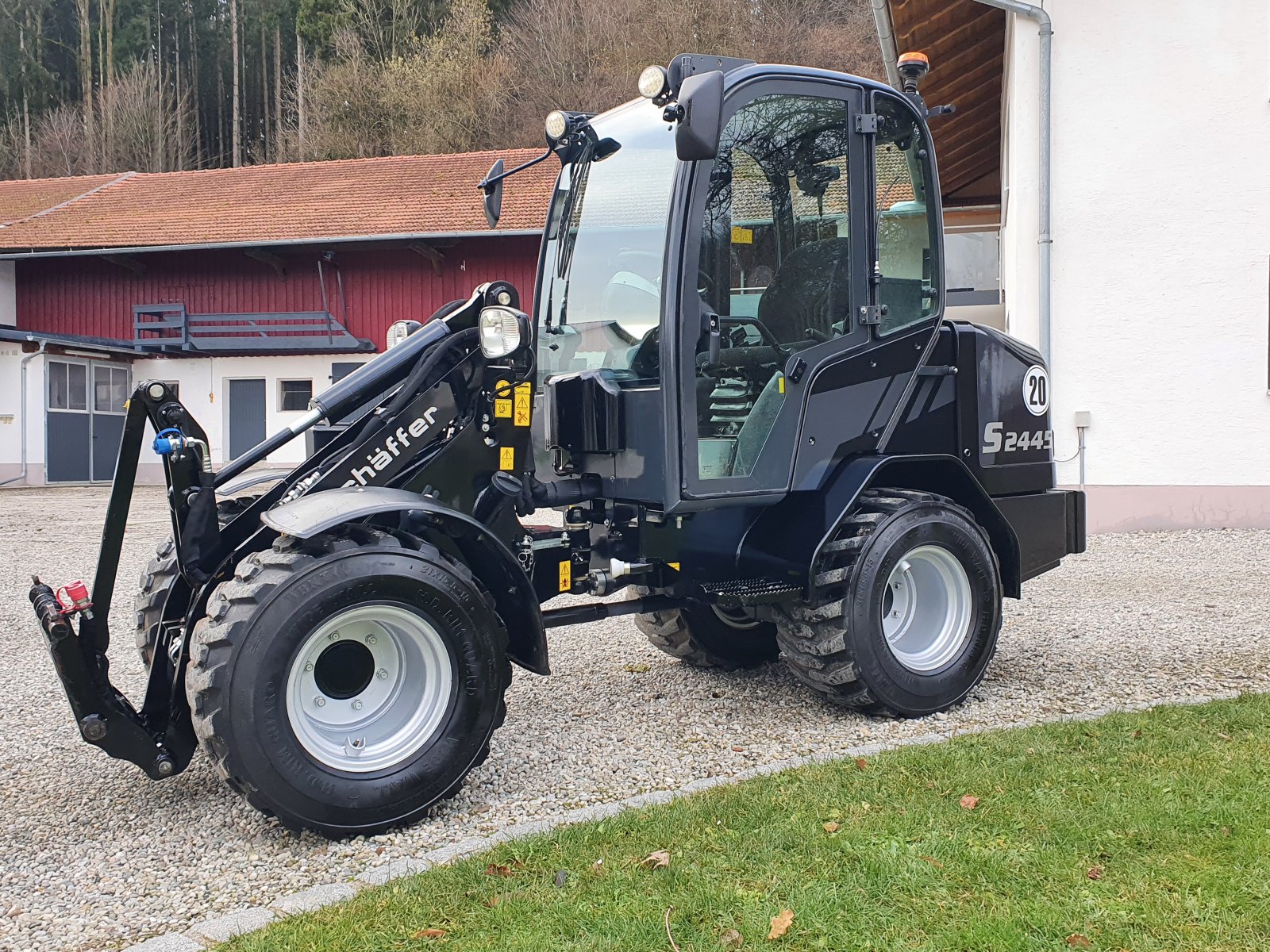 Kompaktlader Türe ait Schäffer 2445, Gebrauchtmaschine içinde Oberornau (resim 10)