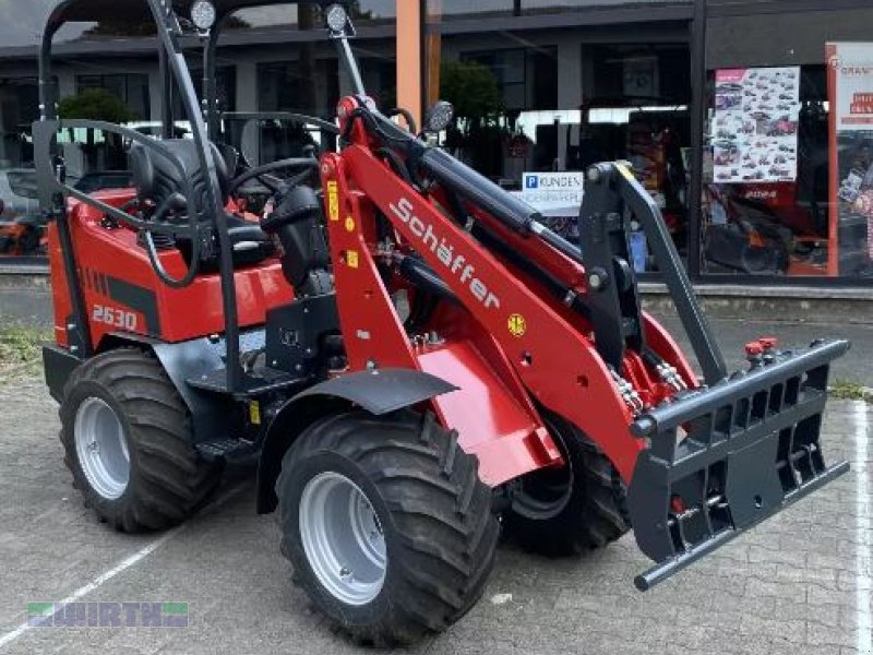 Kompaktlader van het type Schäffer 2630 "Ausstattungspaket-Sonderpreis", Neumaschine in Buchdorf