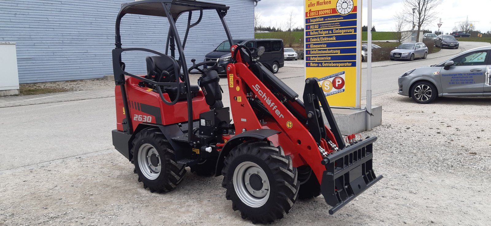 Kompaktlader del tipo Schäffer 2630, Neumaschine en Höslwang (Imagen 3)