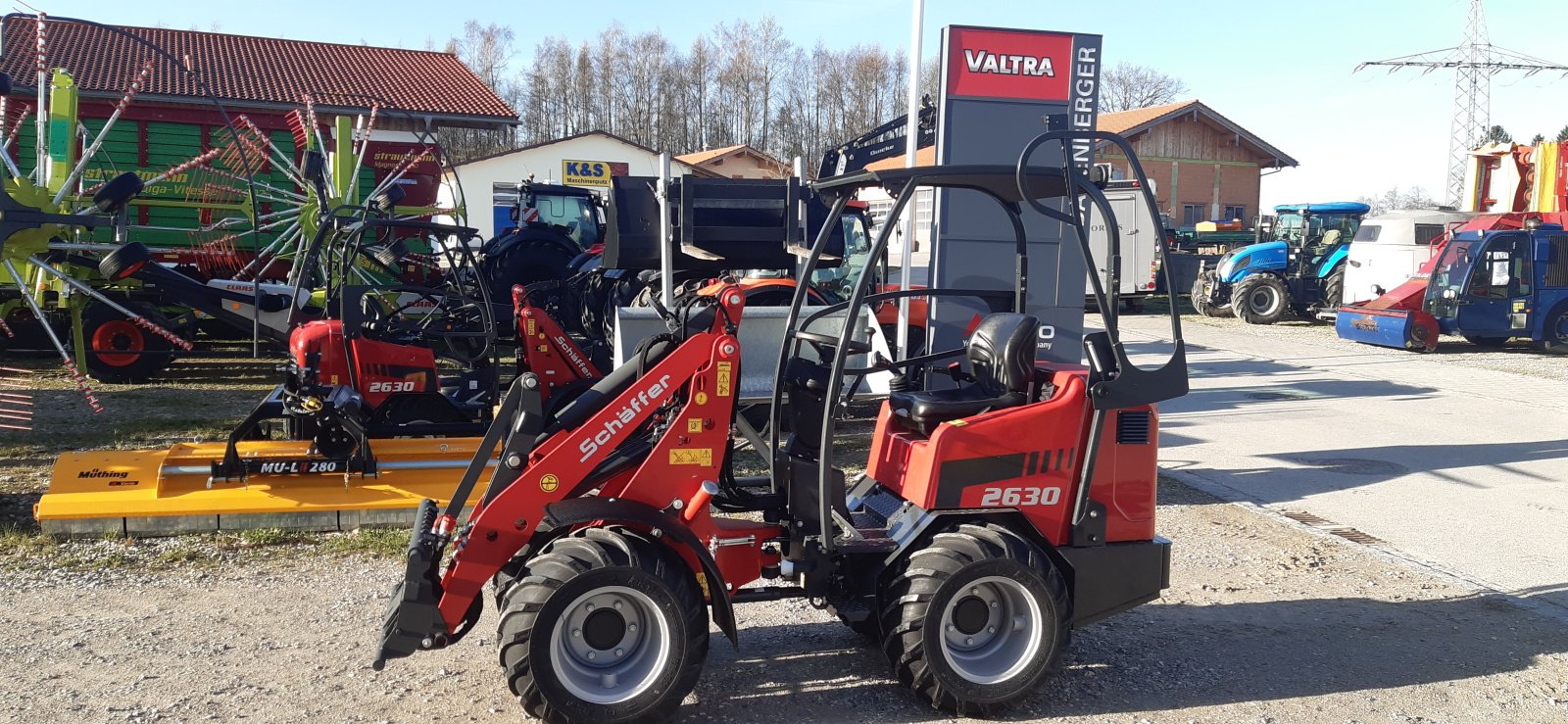 Kompaktlader del tipo Schäffer 2630, Neumaschine en Höslwang (Imagen 5)