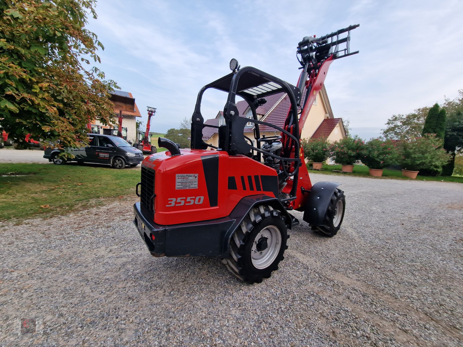 Kompaktlader van het type Schäffer 3550, Gebrauchtmaschine in Gerolsbach (Foto 1)