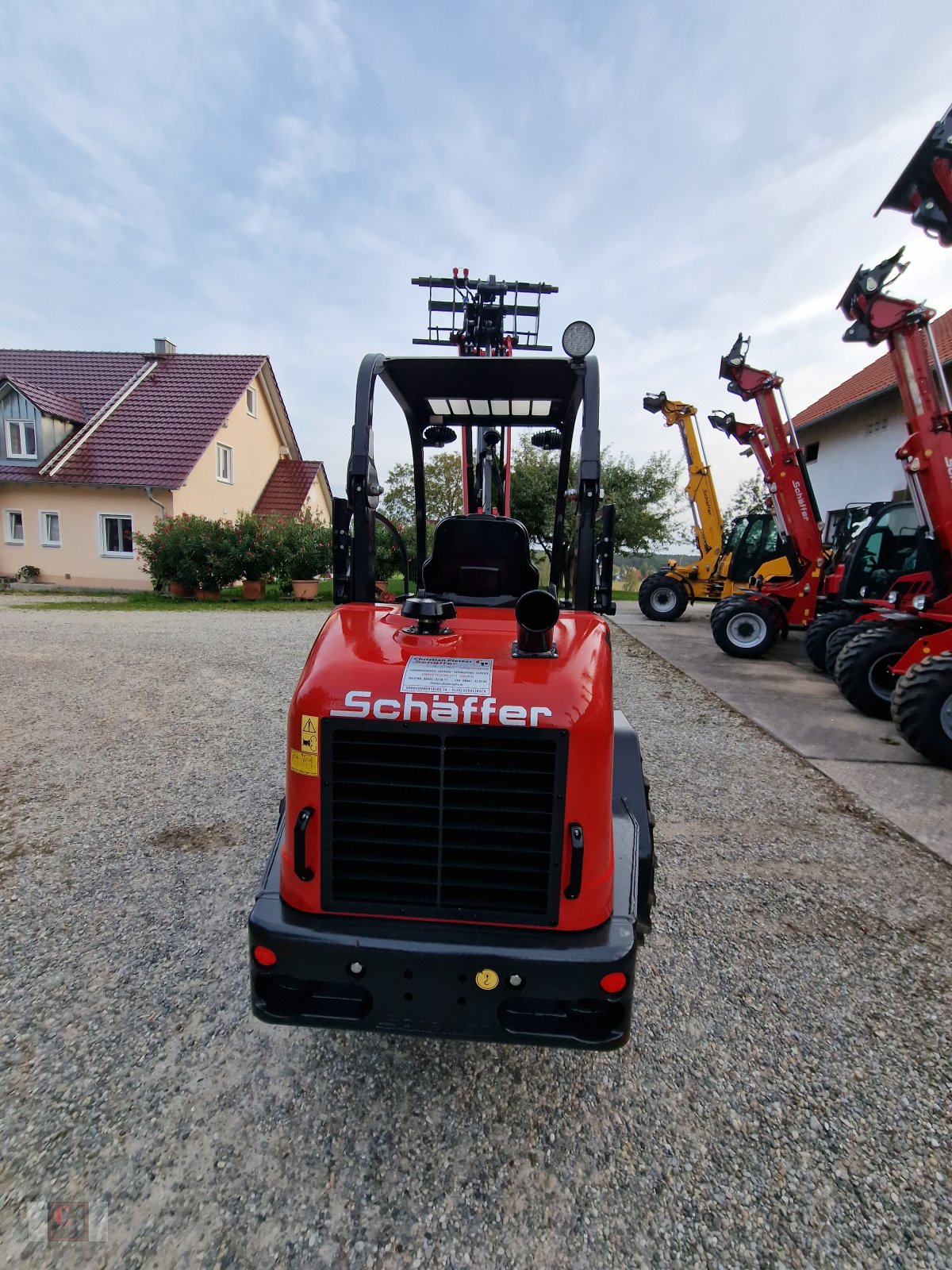 Kompaktlader van het type Schäffer 3550, Gebrauchtmaschine in Gerolsbach (Foto 2)