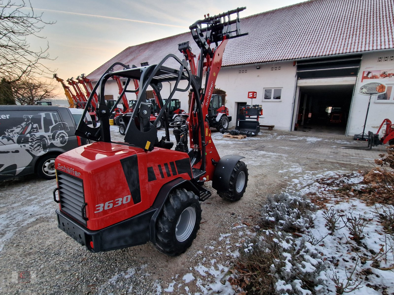 Kompaktlader van het type Schäffer 3630, Neumaschine in Gerolsbach (Foto 3)