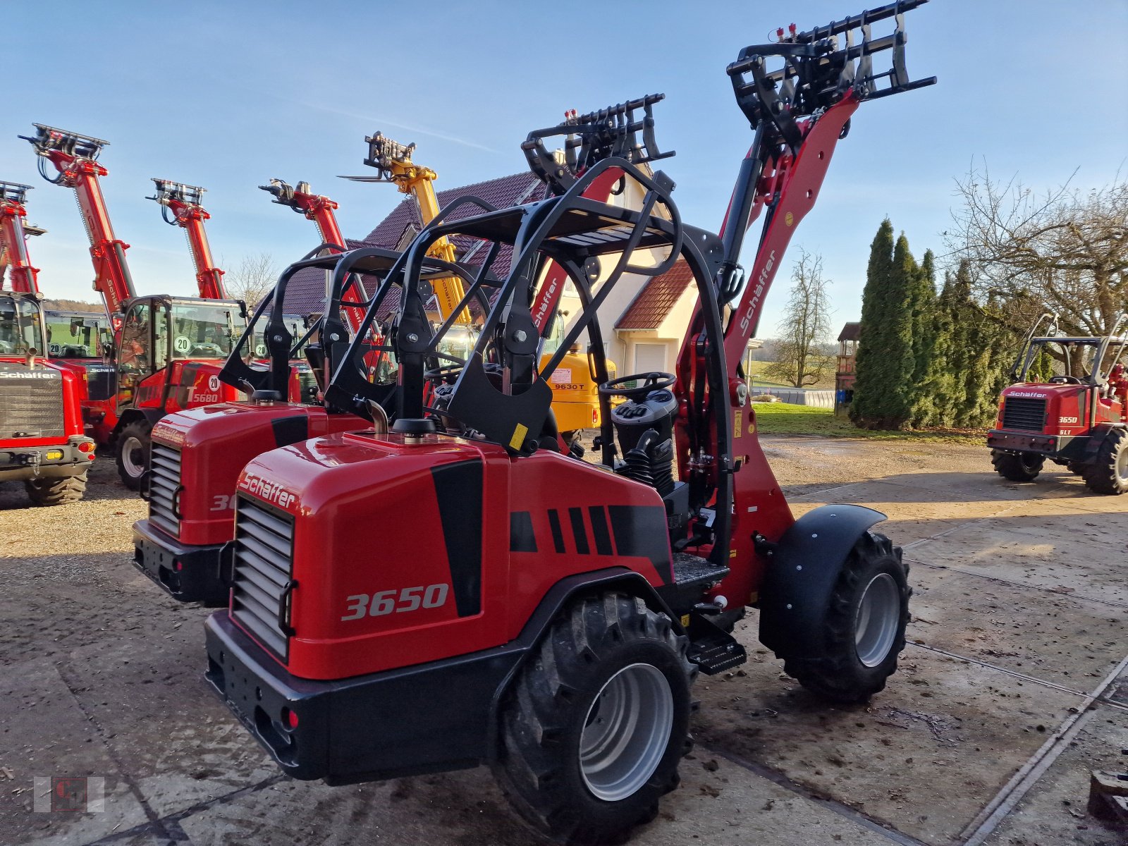 Kompaktlader van het type Schäffer 3650, Neumaschine in Gerolsbach (Foto 5)