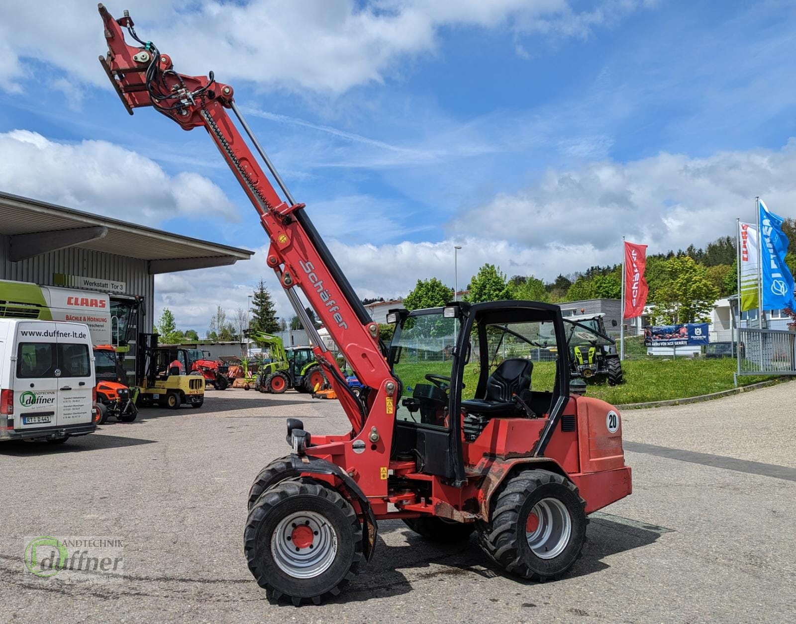 Kompaktlader del tipo Schäffer 460 T, Gebrauchtmaschine en Münsingen (Imagen 2)