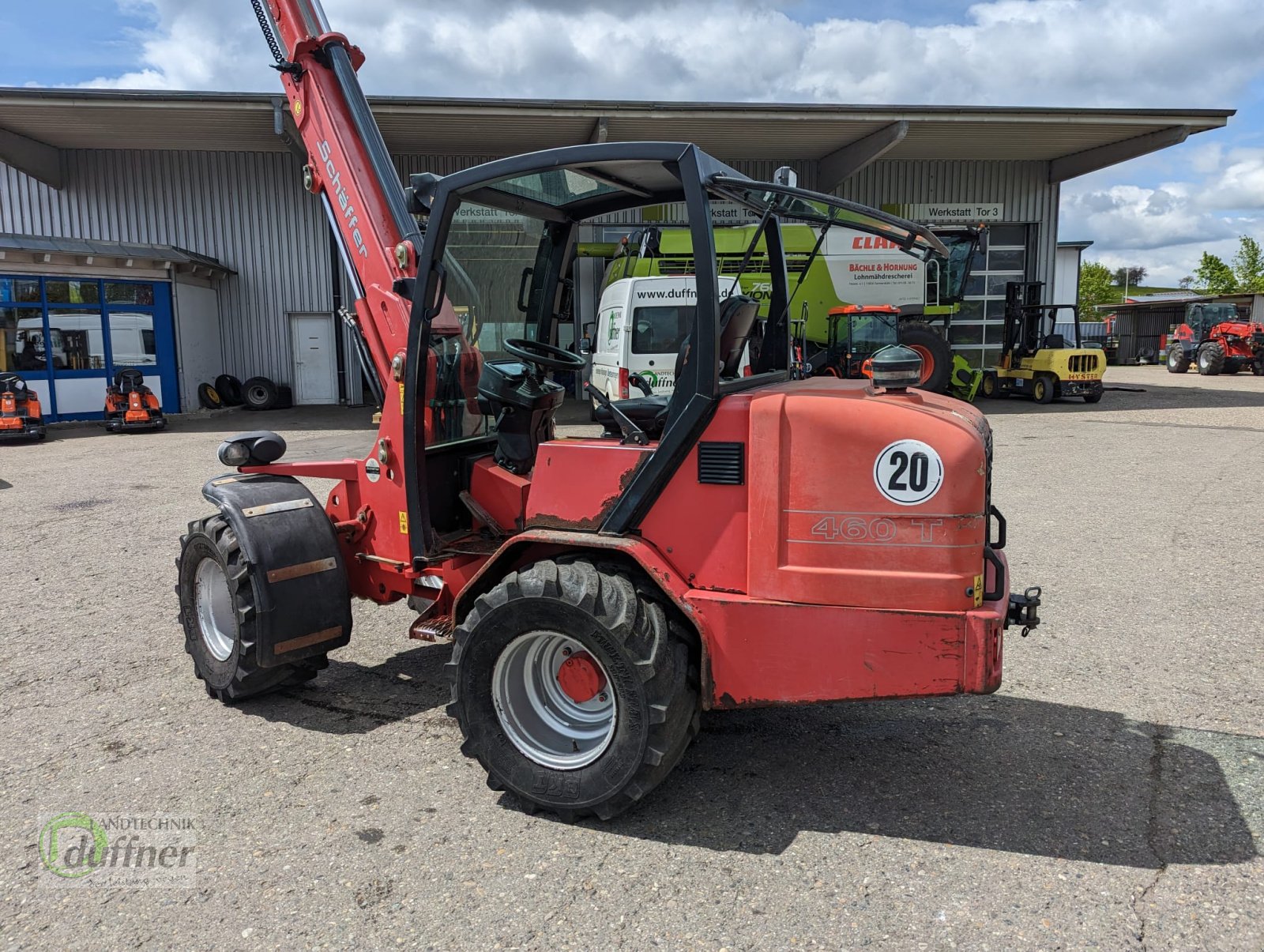 Kompaktlader du type Schäffer 460 T, Gebrauchtmaschine en Münsingen (Photo 3)