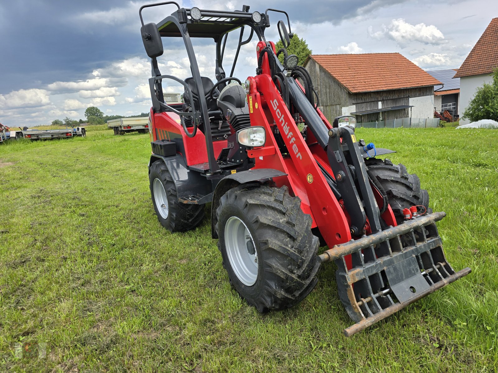 Kompaktlader Türe ait Schäffer 4670, Gebrauchtmaschine içinde Gerolsbach (resim 1)