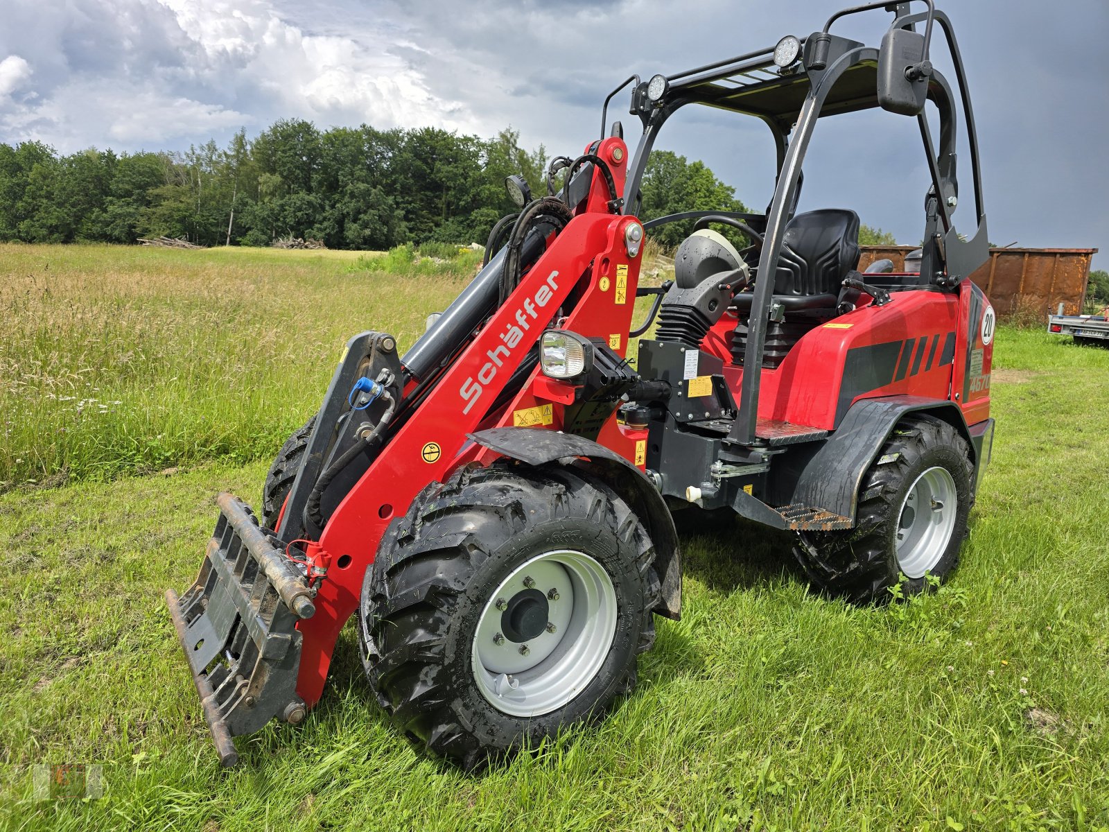 Kompaktlader typu Schäffer 4670, Gebrauchtmaschine w Gerolsbach (Zdjęcie 2)