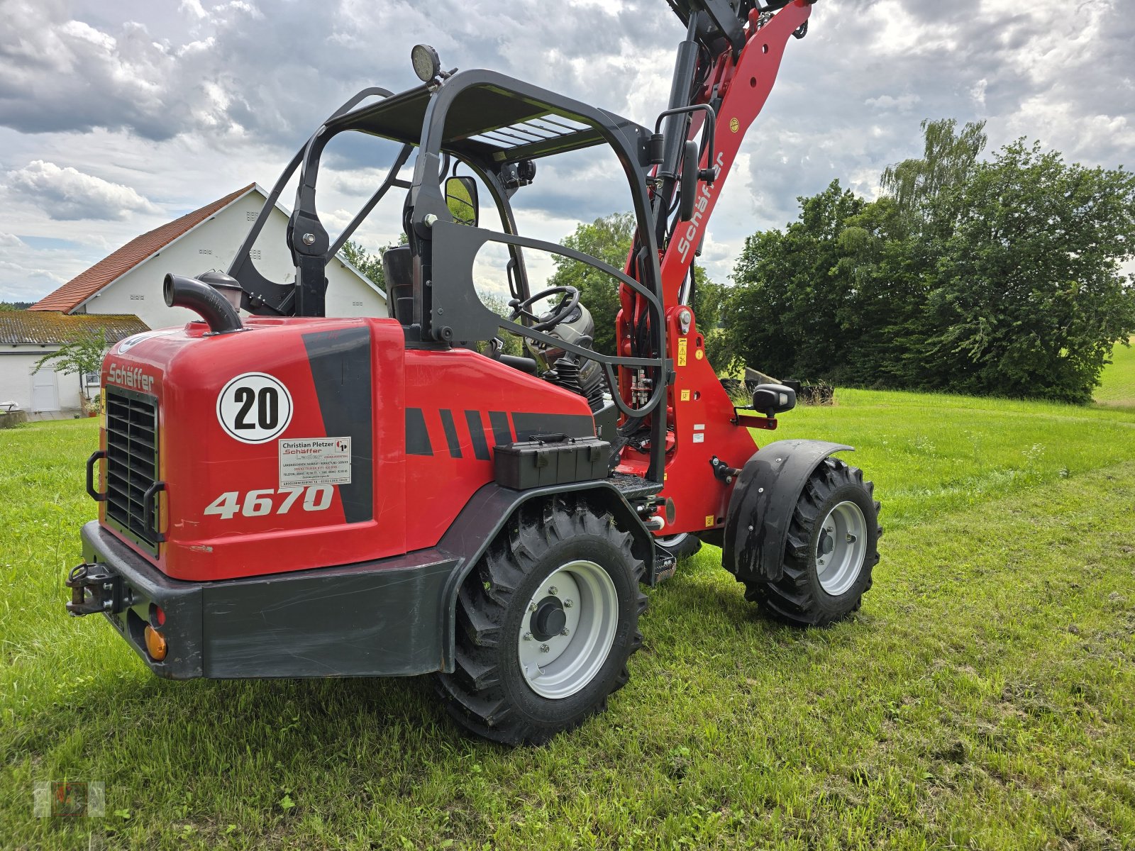 Kompaktlader typu Schäffer 4670, Gebrauchtmaschine w Gerolsbach (Zdjęcie 5)