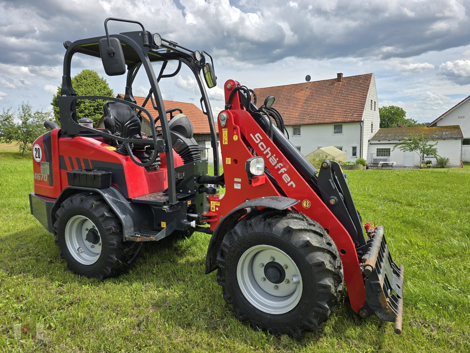 Kompaktlader del tipo Schäffer 4670, Gebrauchtmaschine en Gerolsbach (Imagen 9)