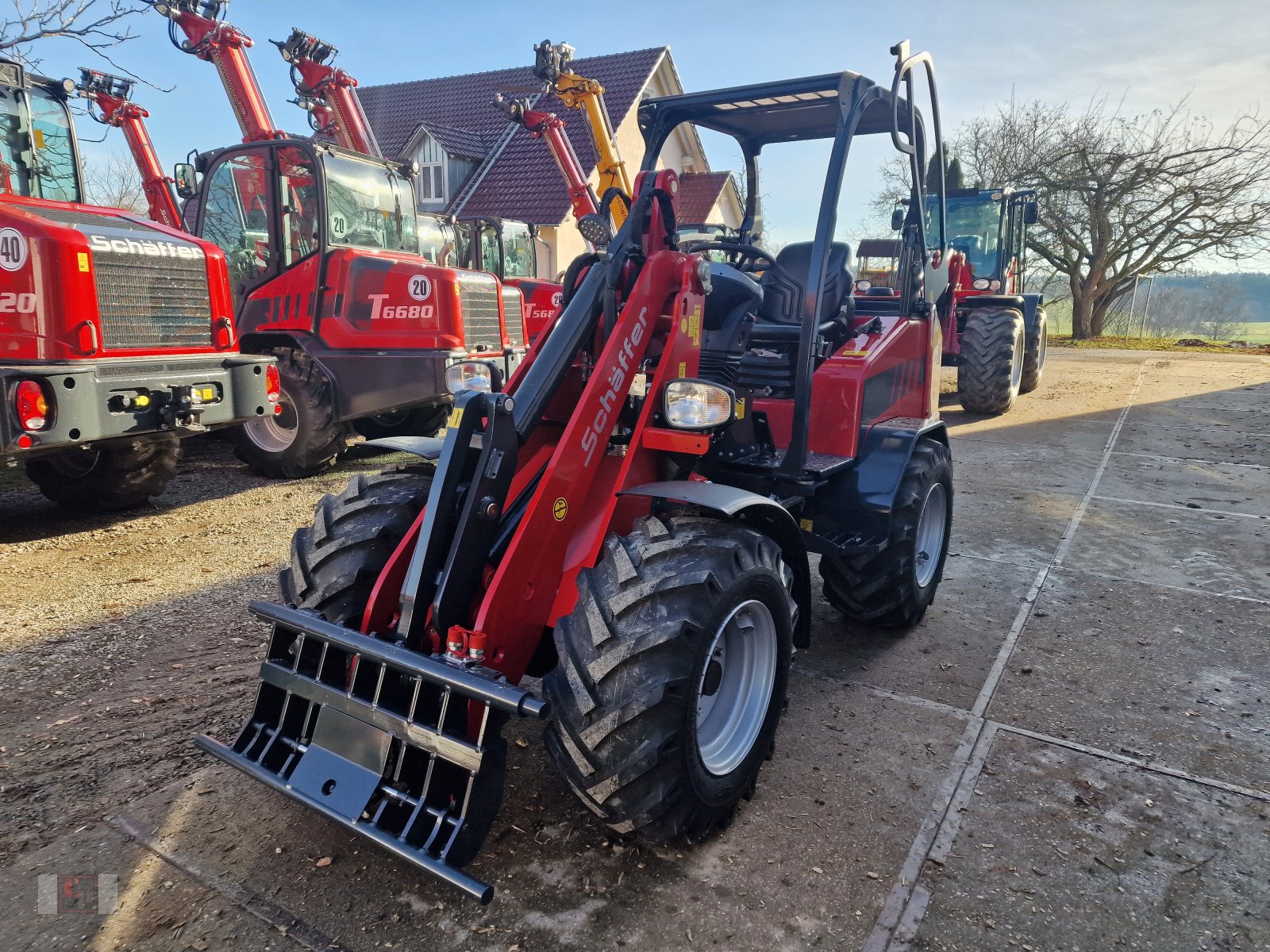 Kompaktlader typu Schäffer 4670, Neumaschine v Gerolsbach (Obrázek 3)