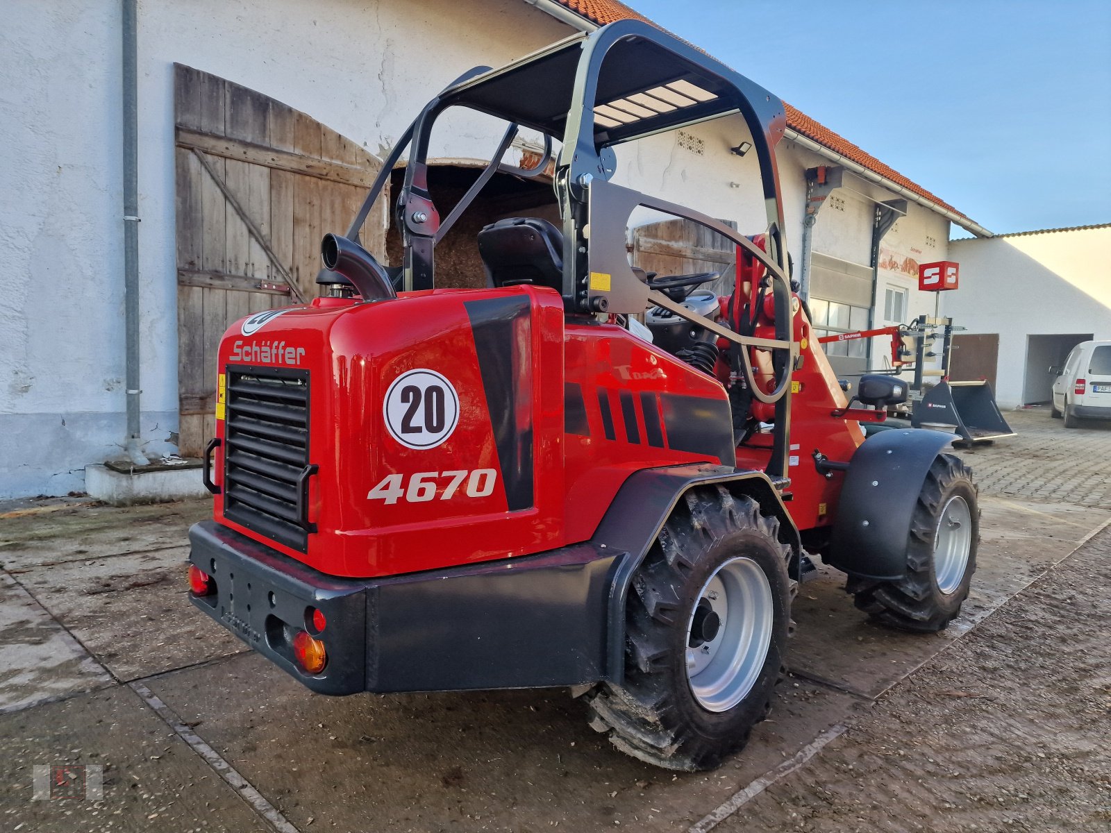 Kompaktlader del tipo Schäffer 4670, Neumaschine en Gerolsbach (Imagen 5)