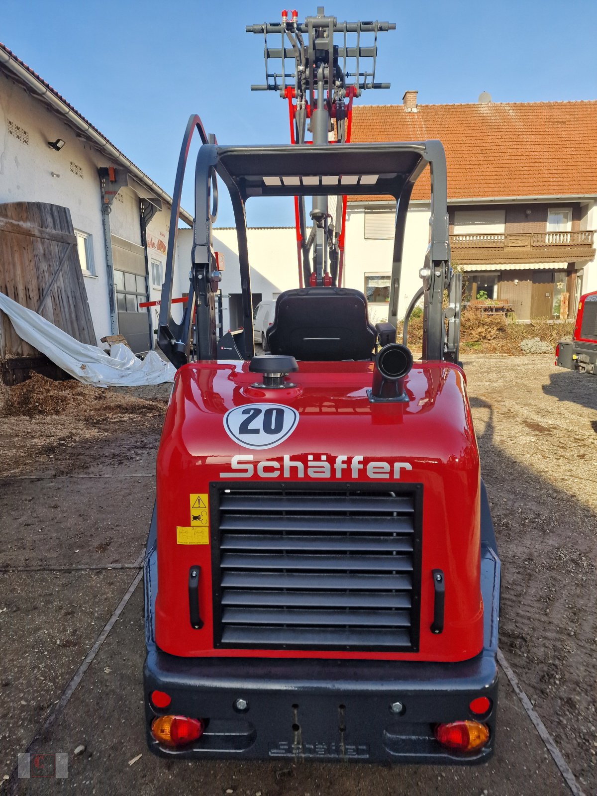 Kompaktlader van het type Schäffer 4670, Neumaschine in Gerolsbach (Foto 8)