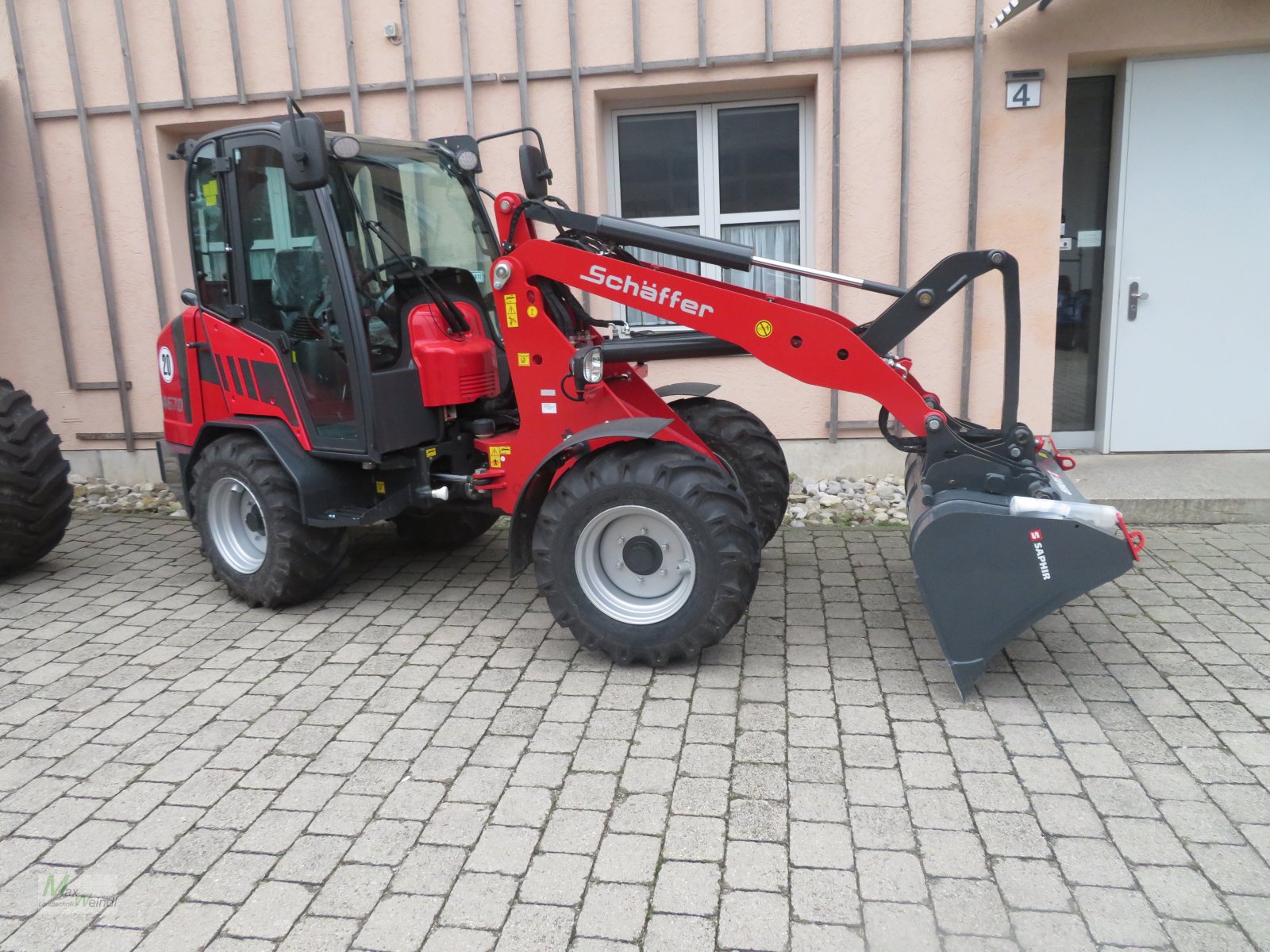 Kompaktlader van het type Schäffer 4670, Neumaschine in Markt Schwaben (Foto 1)