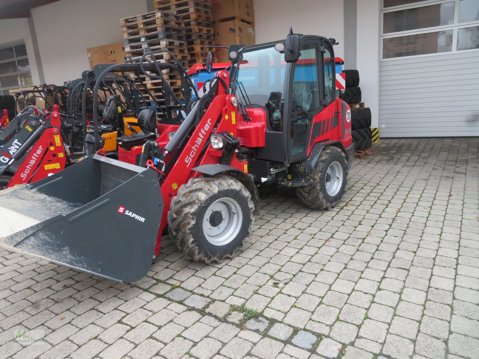 Kompaktlader del tipo Schäffer 4670, Neumaschine en Markt Schwaben (Imagen 1)