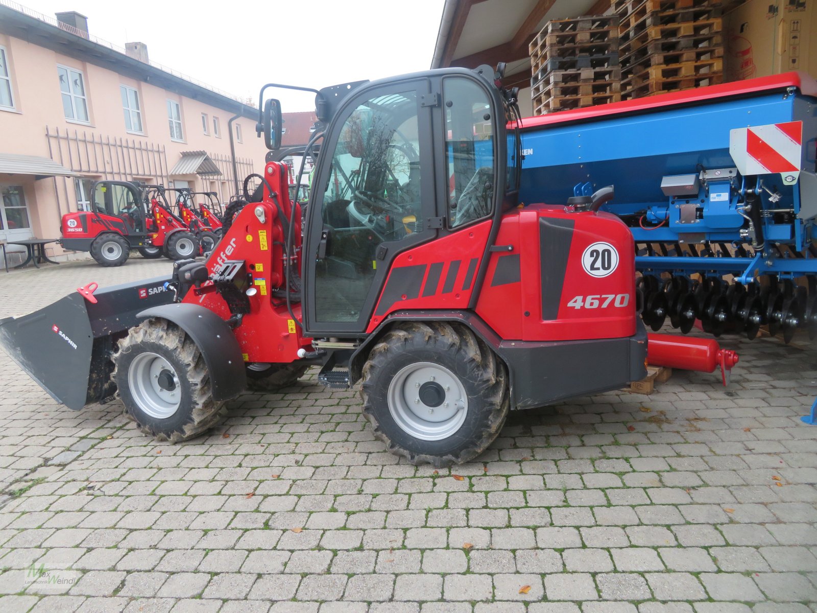 Kompaktlader van het type Schäffer 4670, Neumaschine in Markt Schwaben (Foto 2)