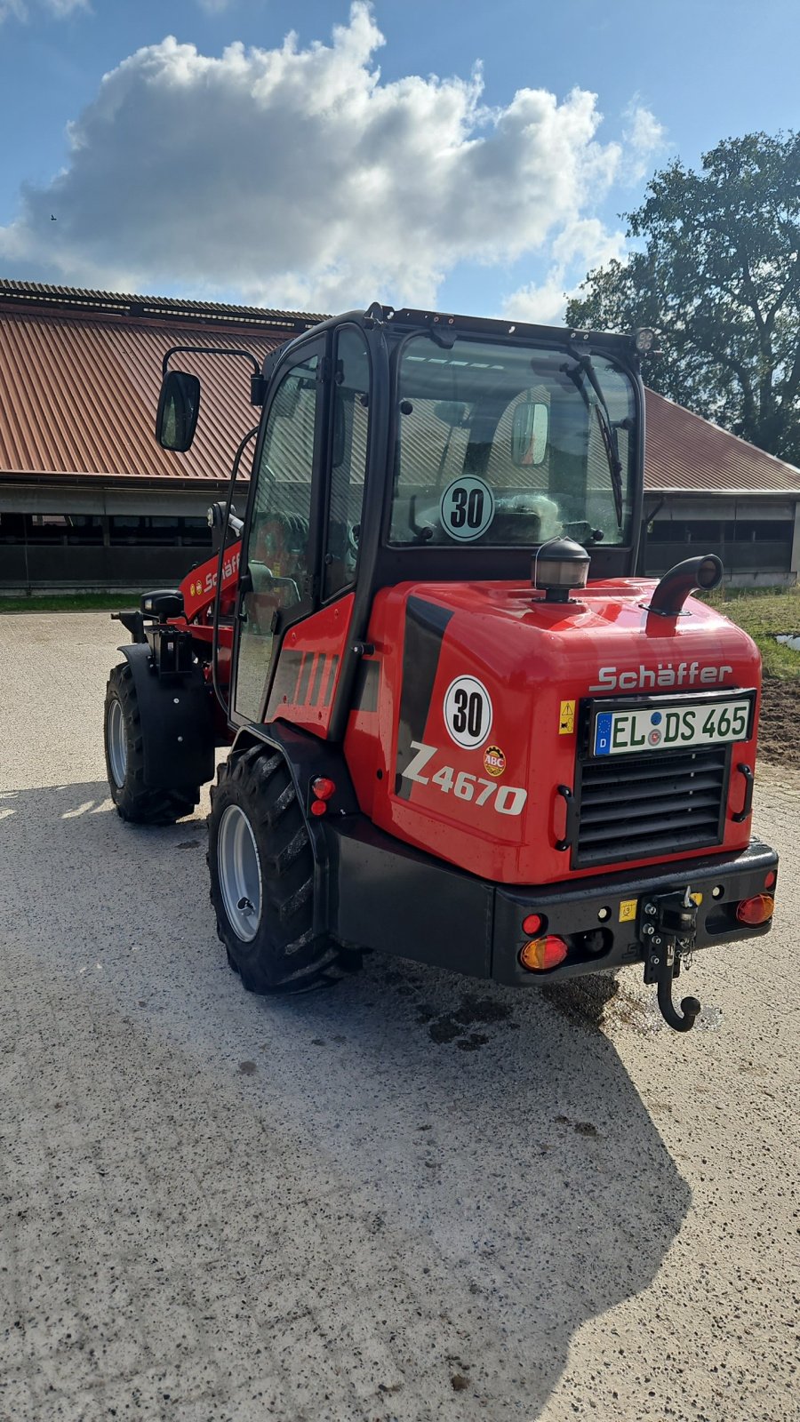 Kompaktlader van het type Schäffer 4670, Gebrauchtmaschine in Hardingen (Foto 3)