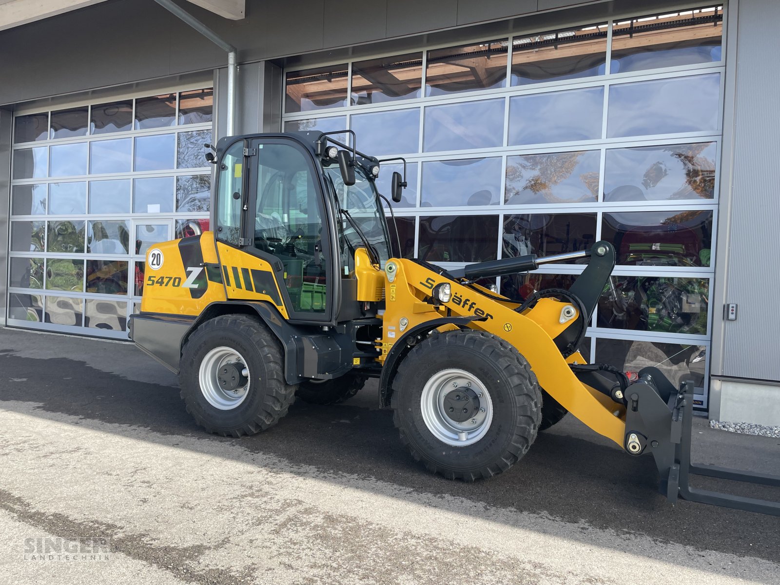 Kompaktlader du type Schäffer 5470 Z, Neumaschine en Ebenhofen (Photo 4)