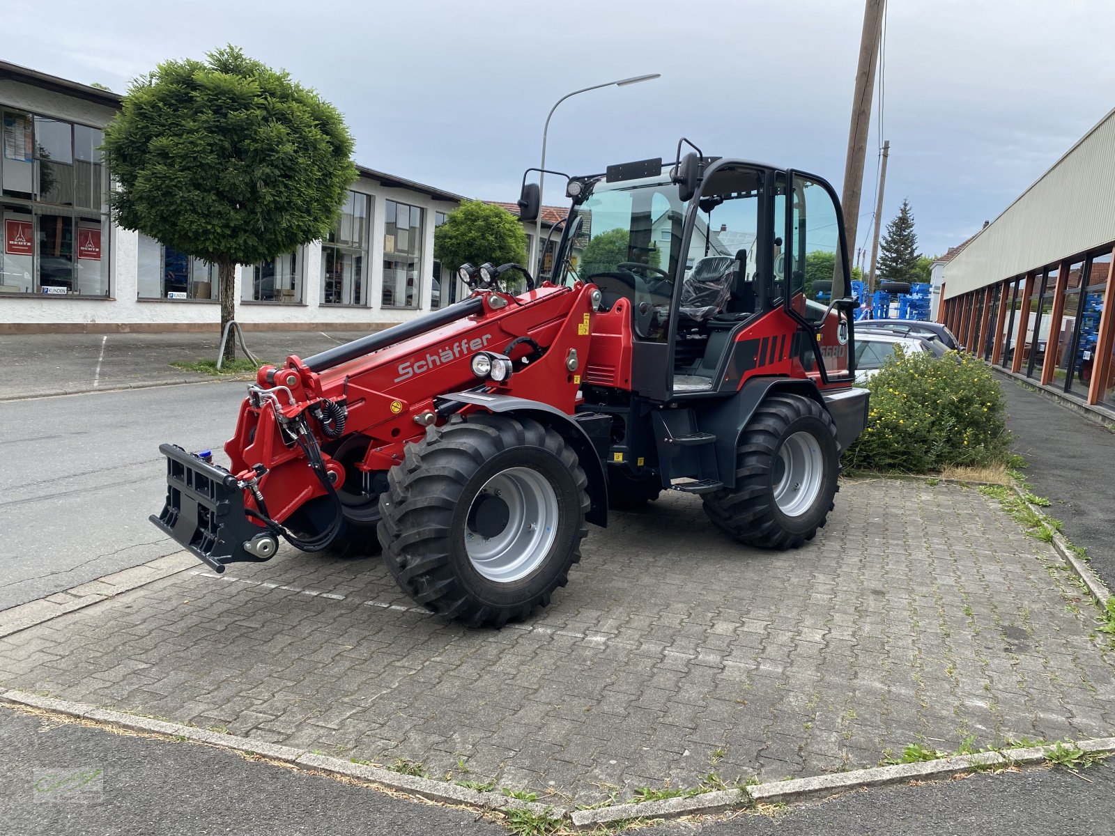 Kompaktlader du type Schäffer 6680T GUTE AUSSTATTUNG SOFORT VERFÜGBAR, Neumaschine en Neustadt (Photo 1)