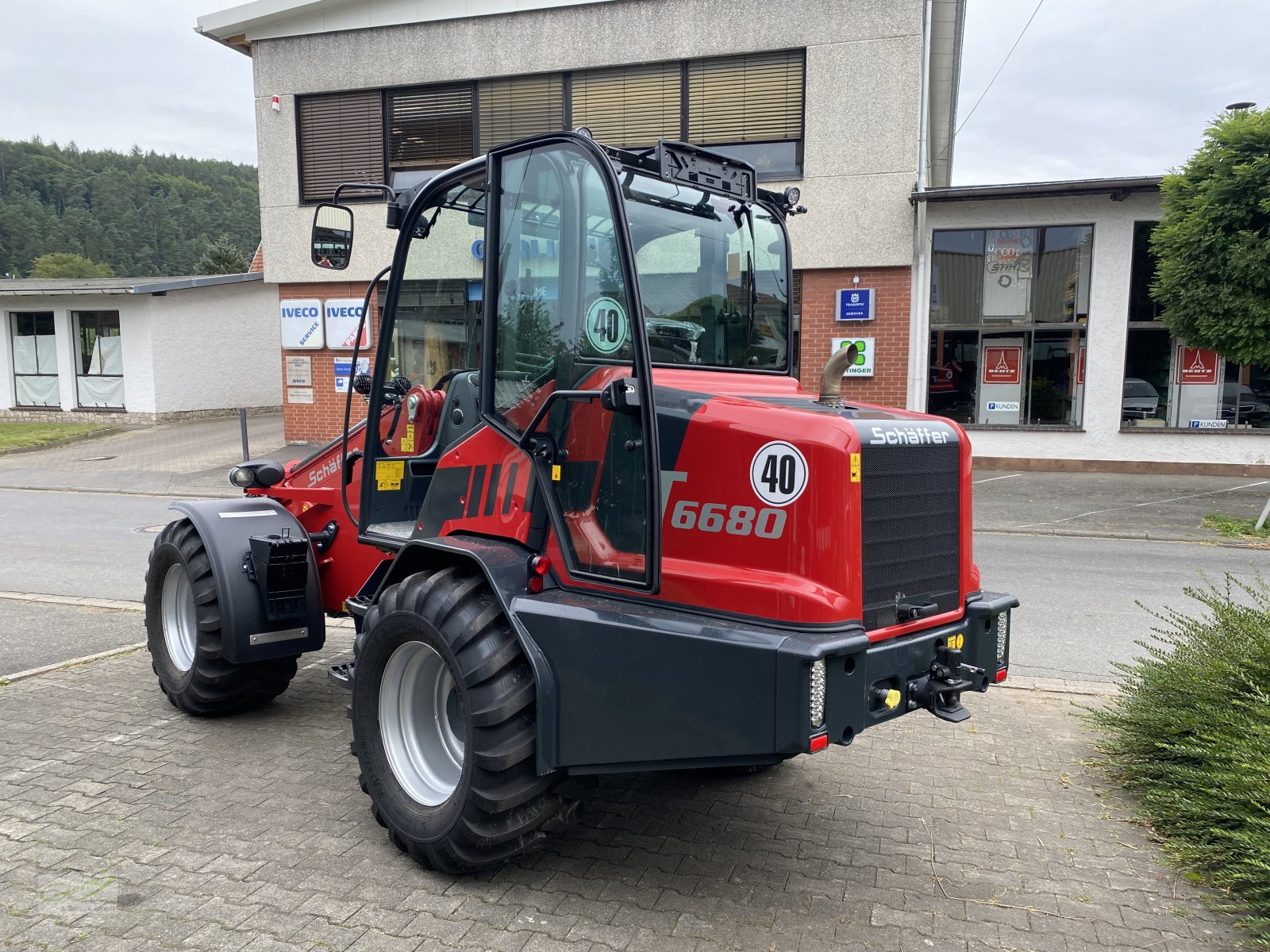 Kompaktlader des Typs Schäffer 6680T GUTE AUSSTATTUNG SOFORT VERFÜGBAR, Neumaschine in Neustadt (Bild 4)