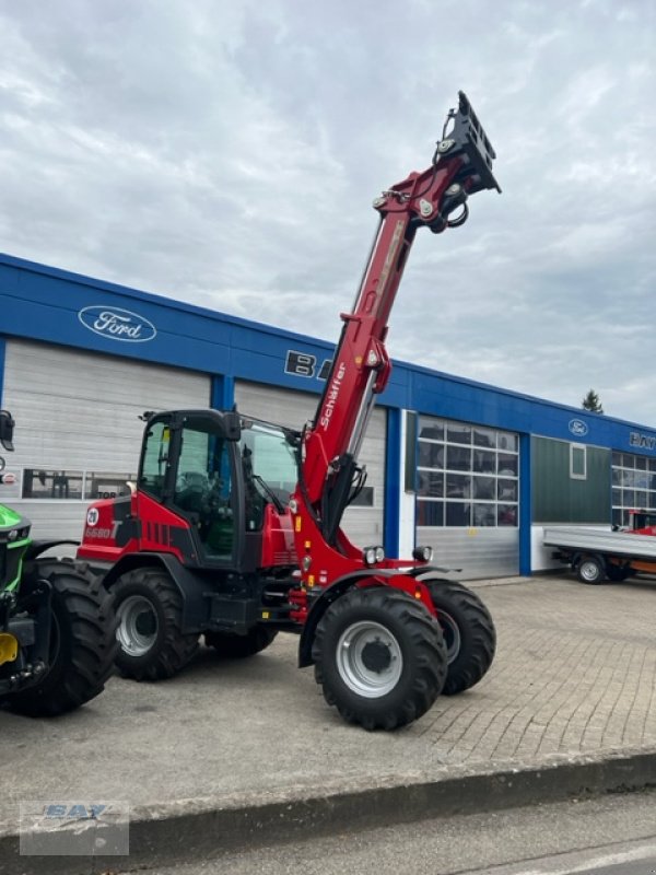 Kompaktlader van het type Schäffer 6680T, Gebrauchtmaschine in Sulzbach (Foto 4)