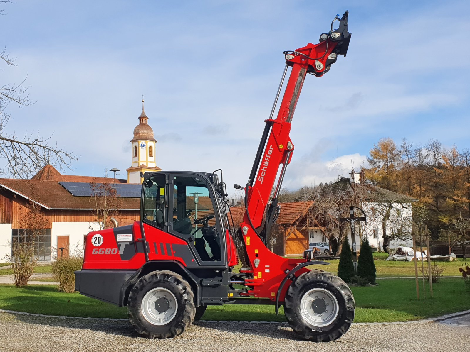 Kompaktlader typu Schäffer 6680T, Gebrauchtmaschine w Oberornau (Zdjęcie 7)