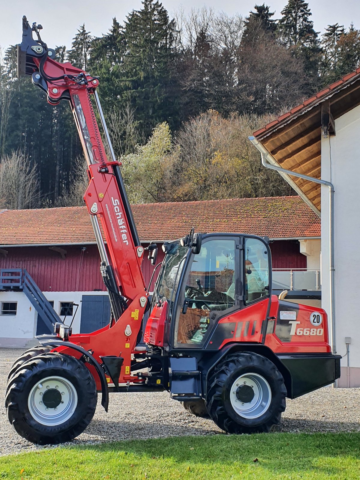 Kompaktlader typu Schäffer 6680T, Gebrauchtmaschine w Oberornau (Zdjęcie 11)