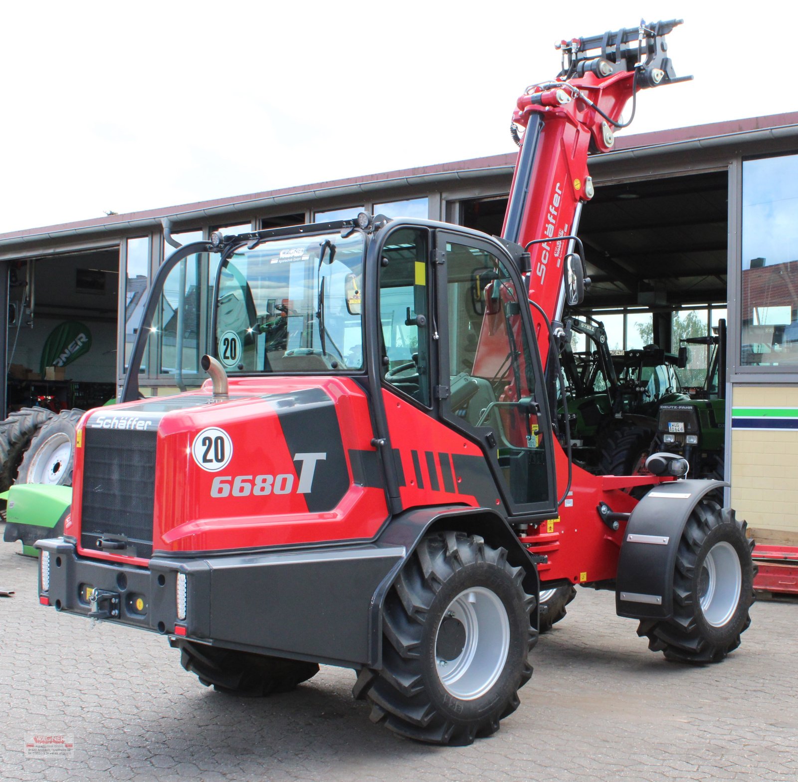 Kompaktlader del tipo Schäffer 6680T, Neumaschine en Ansbach (Imagen 2)