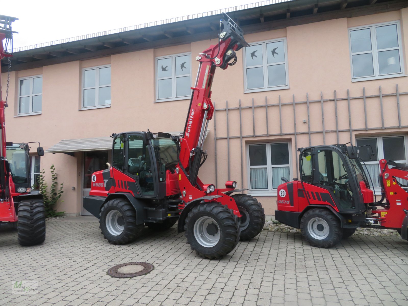 Kompaktlader van het type Schäffer 6680T, Neumaschine in Markt Schwaben (Foto 2)