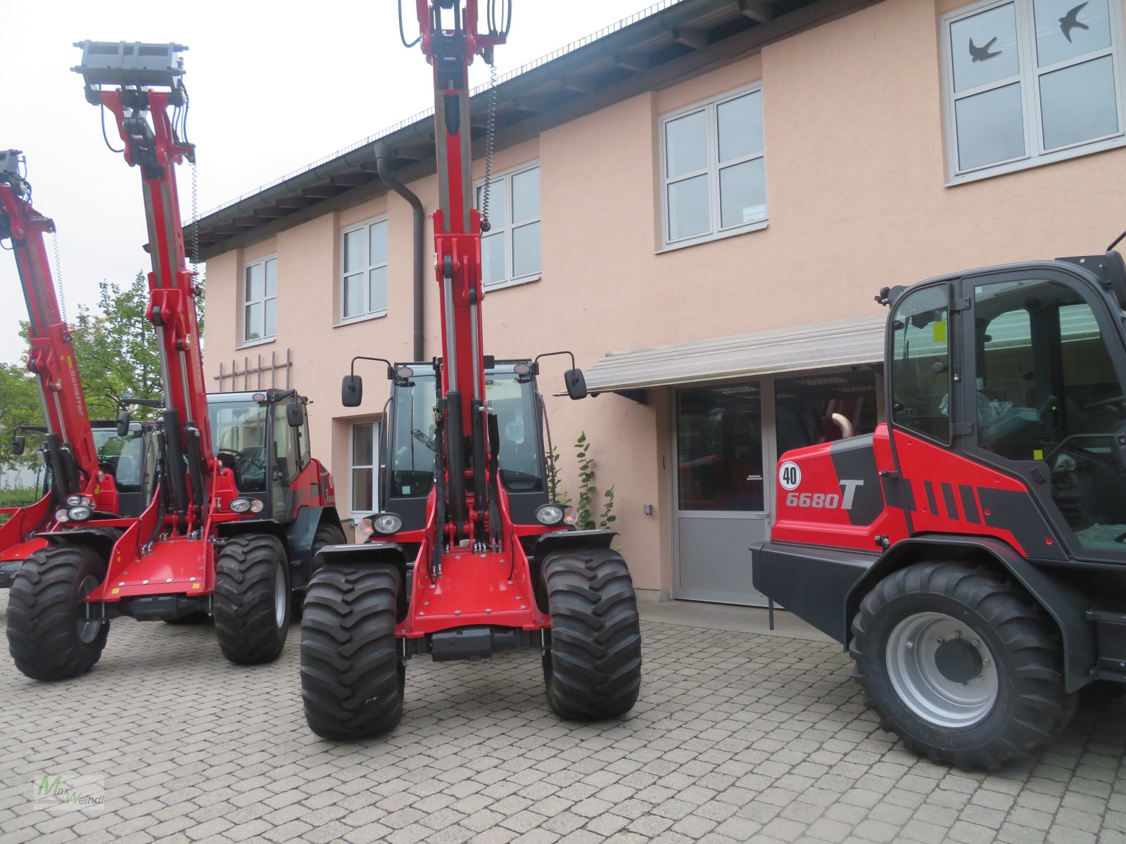 Kompaktlader van het type Schäffer 6680T, Neumaschine in Markt Schwaben (Foto 3)