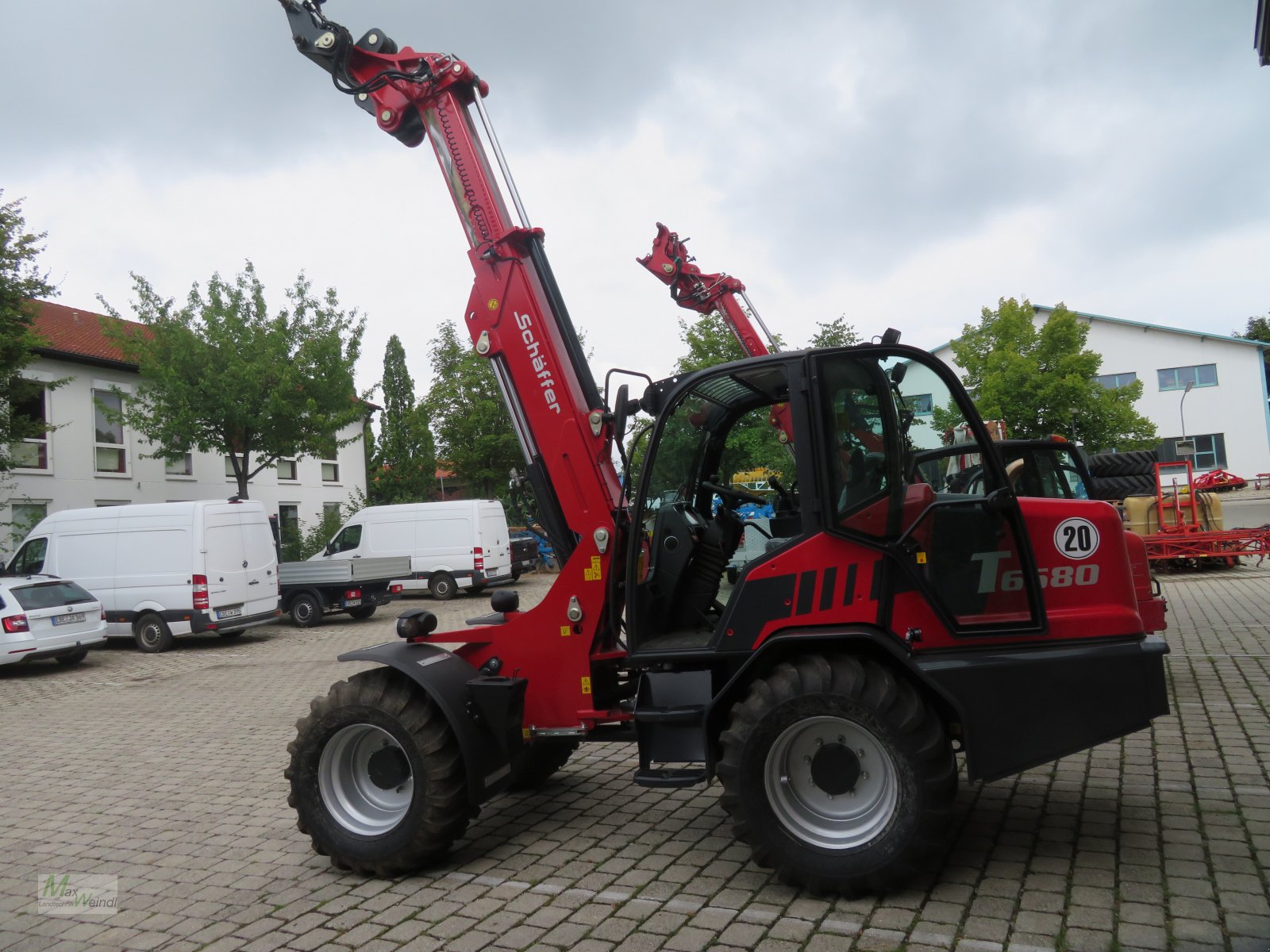 Kompaktlader del tipo Schäffer 6680T, Gebrauchtmaschine en Markt Schwaben (Imagen 1)