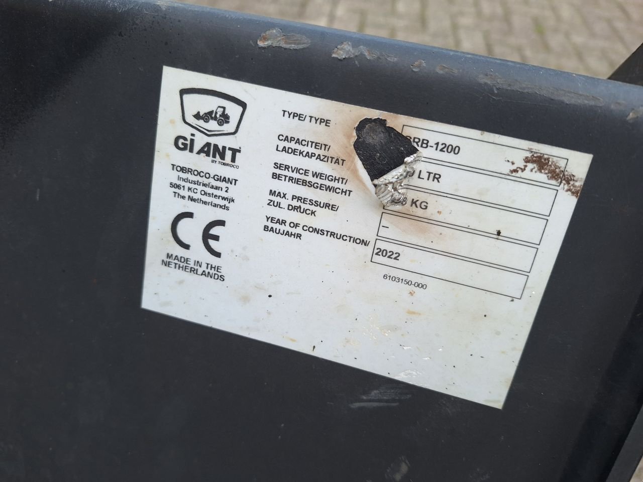 Kompaktlader za tip Sonstige Giant D332ST, Gebrauchtmaschine u Wenum Wiesel (Slika 7)