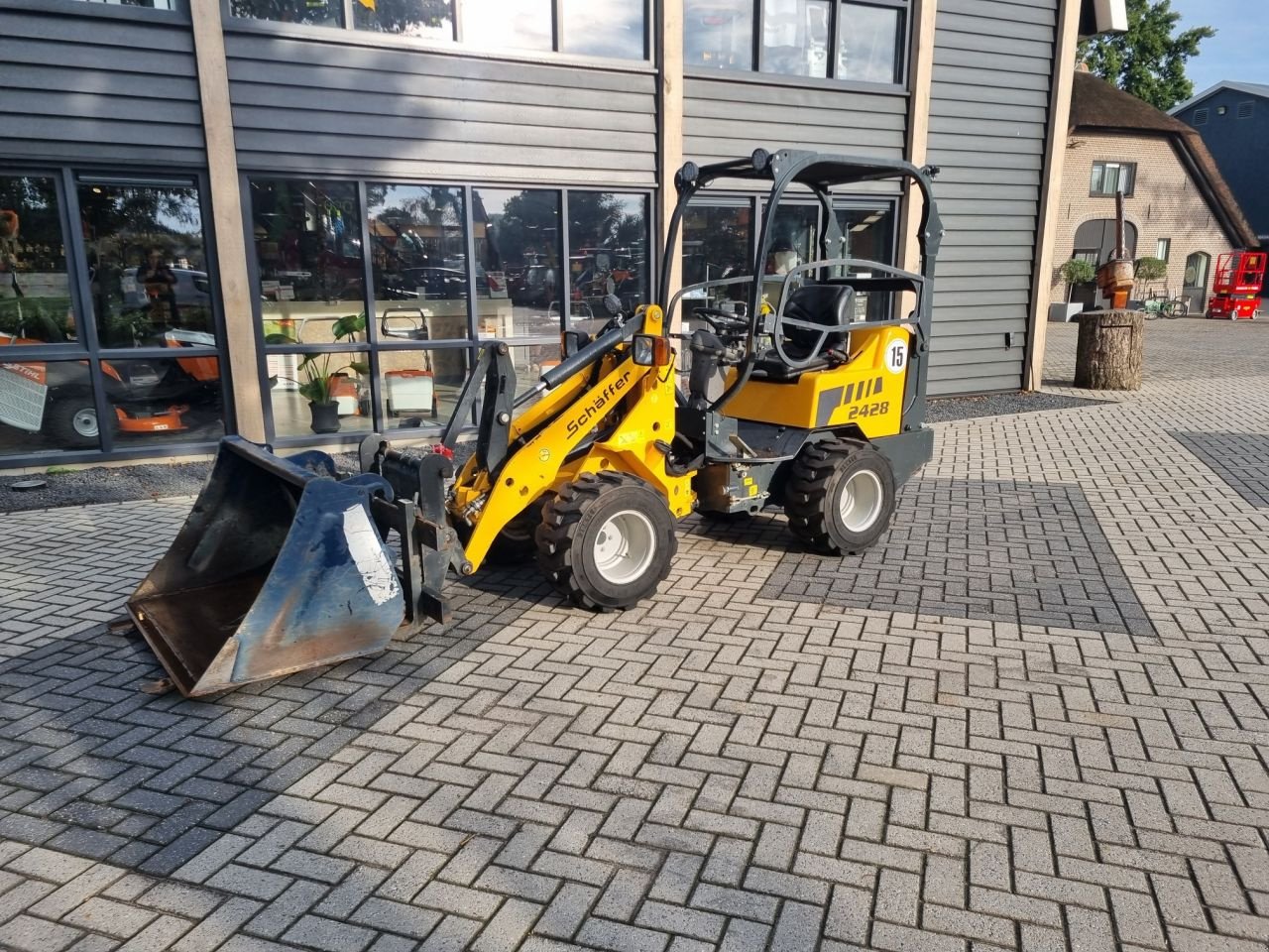 Kompaktlader des Typs Sonstige Sch&auml;ffer 2428, Gebrauchtmaschine in Lunteren (Bild 3)