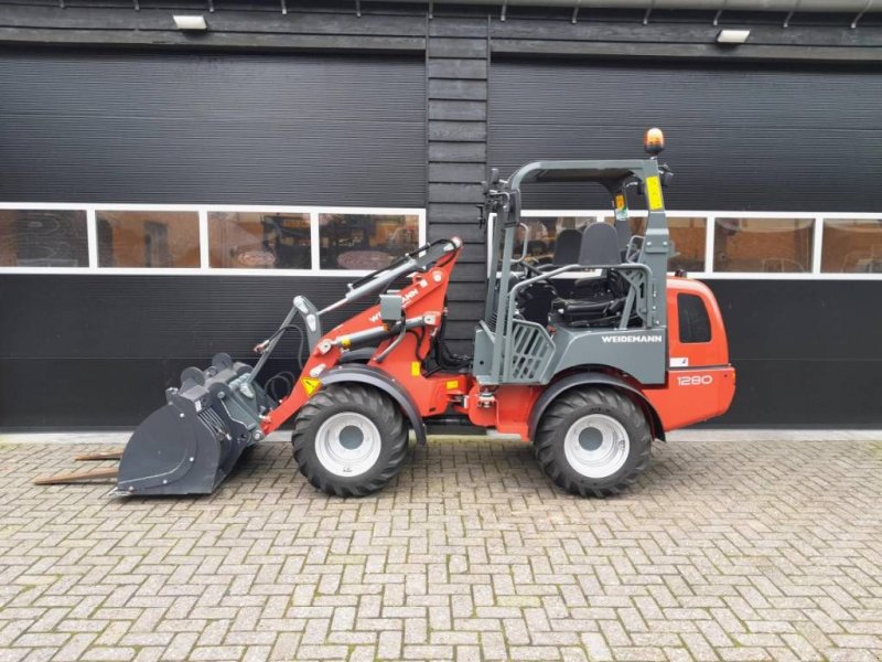 Kompaktlader типа Sonstige Weidemann 1280 minishovel 33uur met bak en vorken, Gebrauchtmaschine в Ederveen