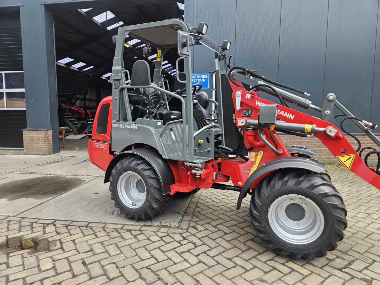 Kompaktlader van het type Sonstige Weidemann 1280, Neumaschine in Nijeveen (Foto 2)