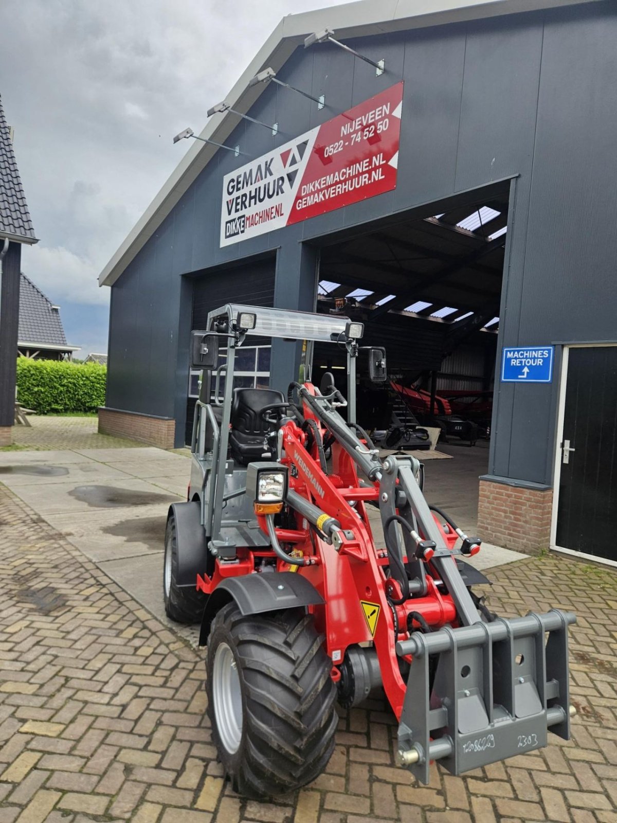 Kompaktlader van het type Sonstige Weidemann 1280, Neumaschine in Nijeveen (Foto 3)