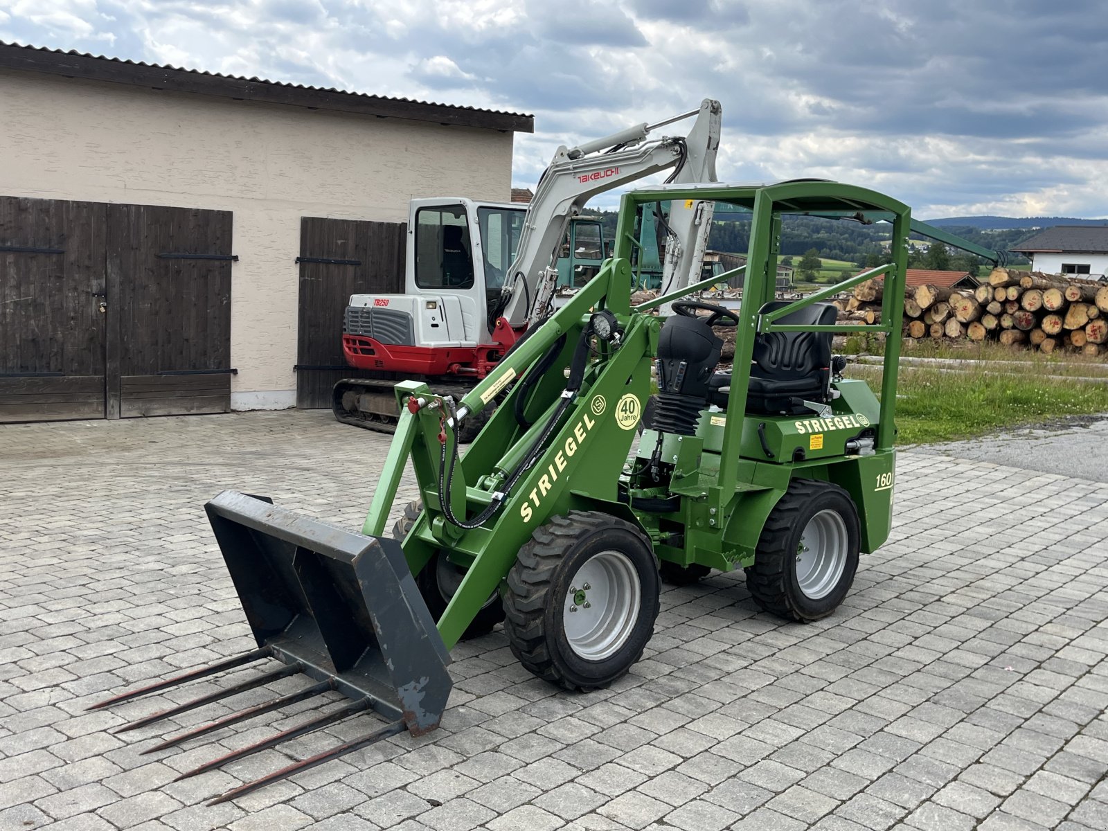 Kompaktlader Türe ait Striegel 160 DY, Gebrauchtmaschine içinde Neureichenau (resim 2)