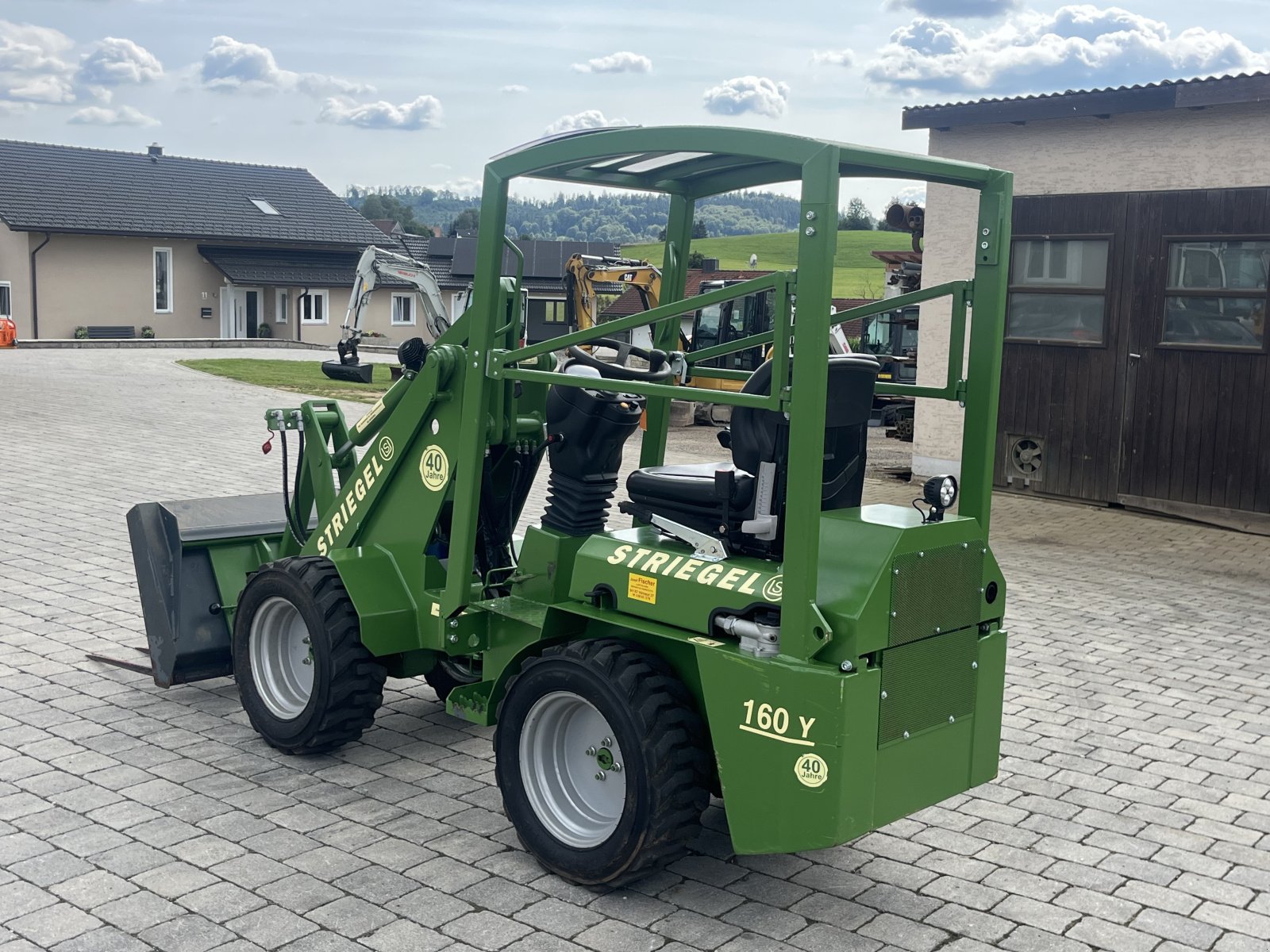 Kompaktlader du type Striegel 160 DY, Gebrauchtmaschine en Neureichenau (Photo 7)