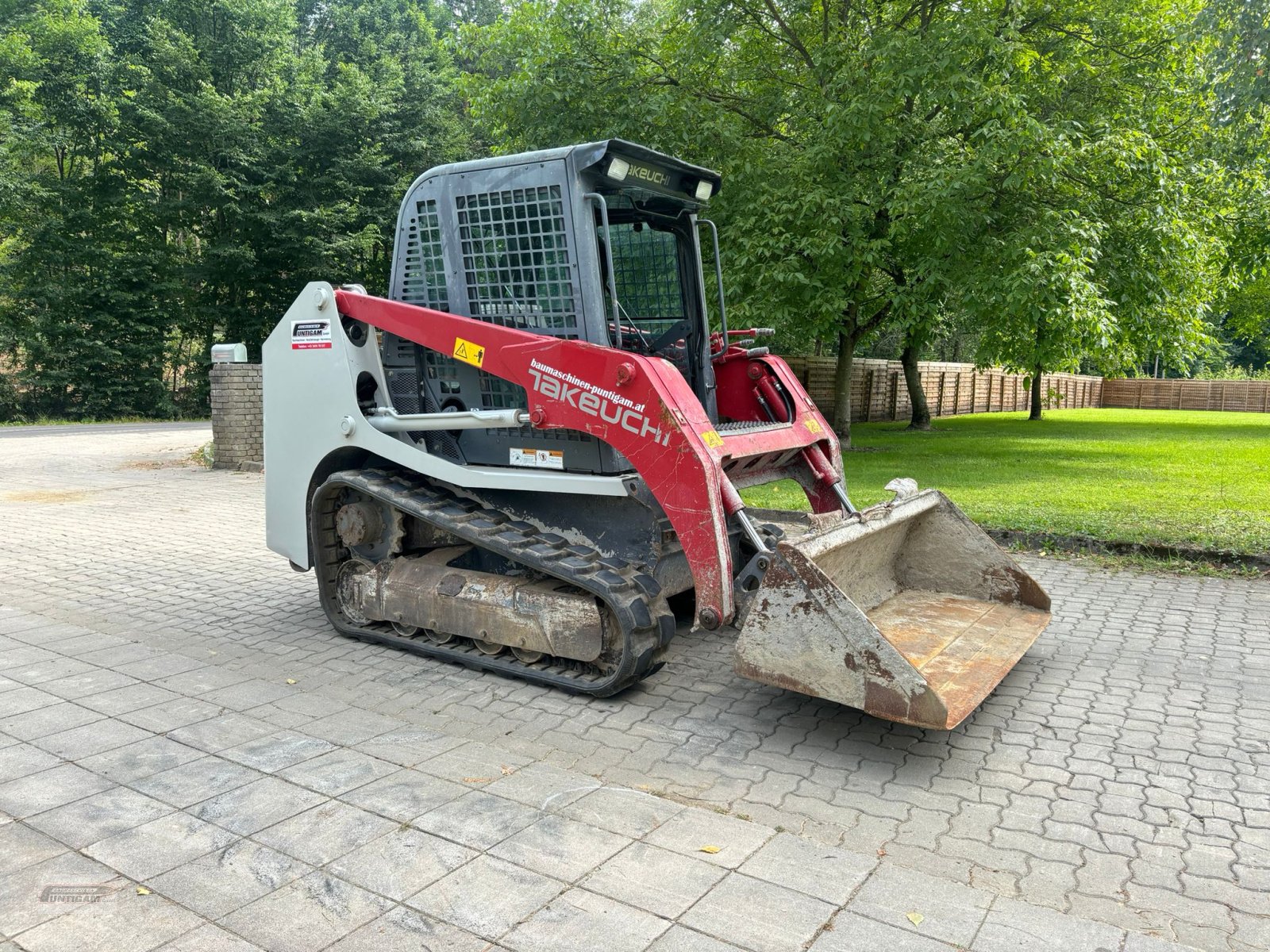 Kompaktlader typu Takeuchi TL 8, Gebrauchtmaschine v Deutsch - Goritz (Obrázek 4)