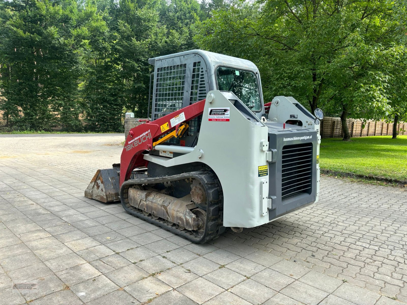 Kompaktlader typu Takeuchi TL 8, Gebrauchtmaschine w Deutsch - Goritz (Zdjęcie 5)