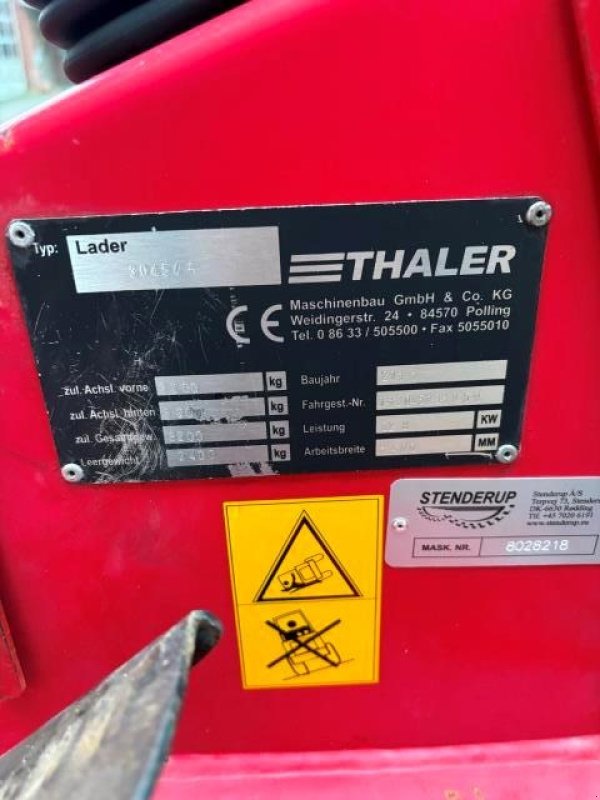 Kompaktlader des Typs Thaler 3045/A, Gebrauchtmaschine in Rødding (Bild 4)