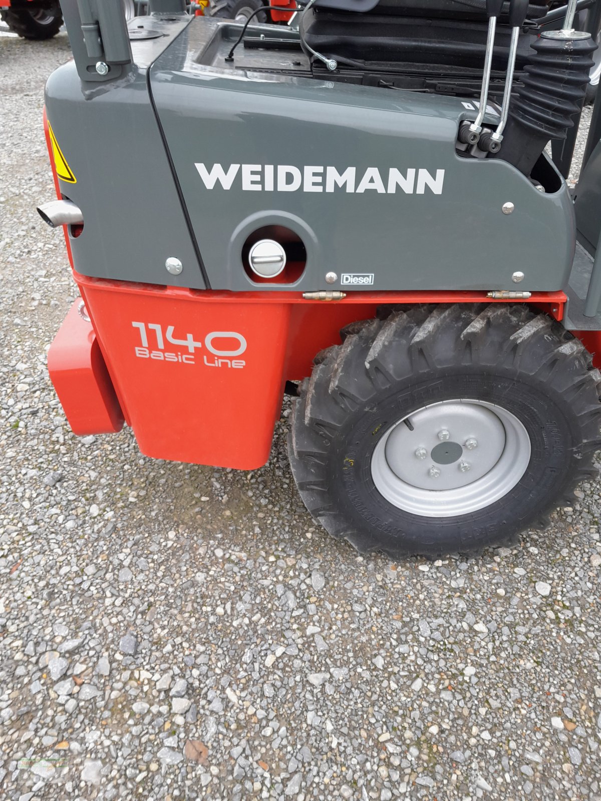 Kompaktlader typu Weidemann  1140, Neumaschine v Ingelfingen-Stachenhausen (Obrázek 2)