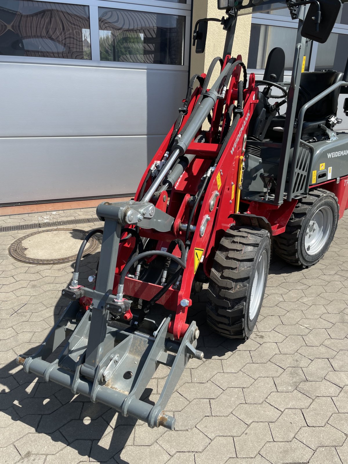 Kompaktlader van het type Weidemann  1140, Neumaschine in Nürnberg (Foto 8)