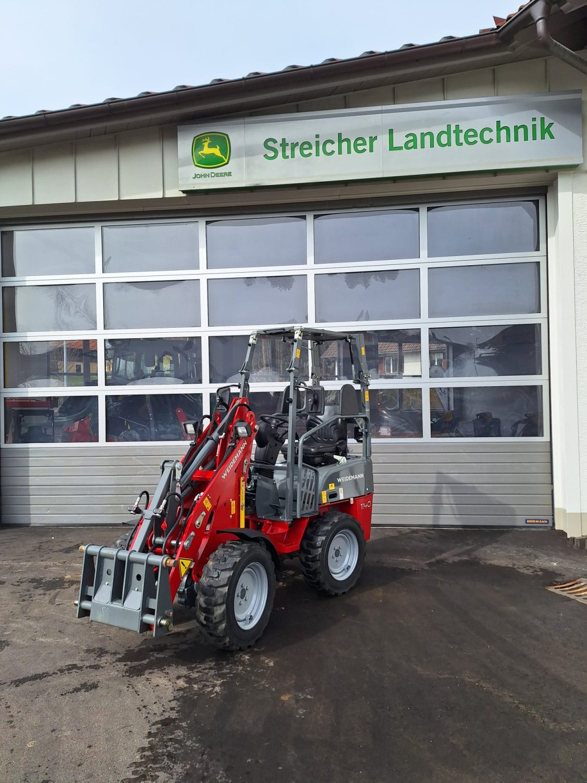 Kompaktlader van het type Weidemann  1140, Gebrauchtmaschine in Günzach (Foto 1)