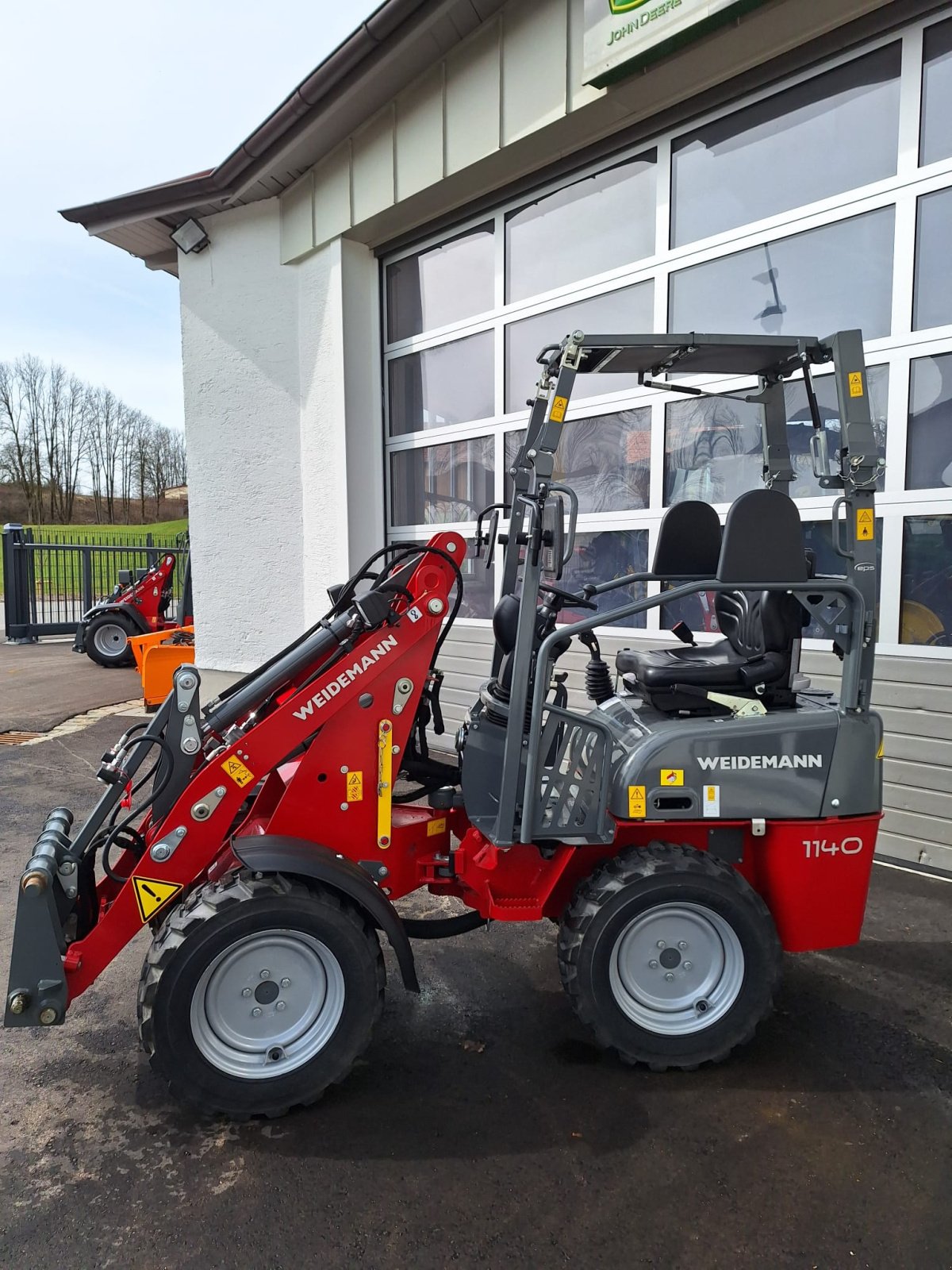 Kompaktlader van het type Weidemann  1140, Gebrauchtmaschine in Günzach (Foto 2)