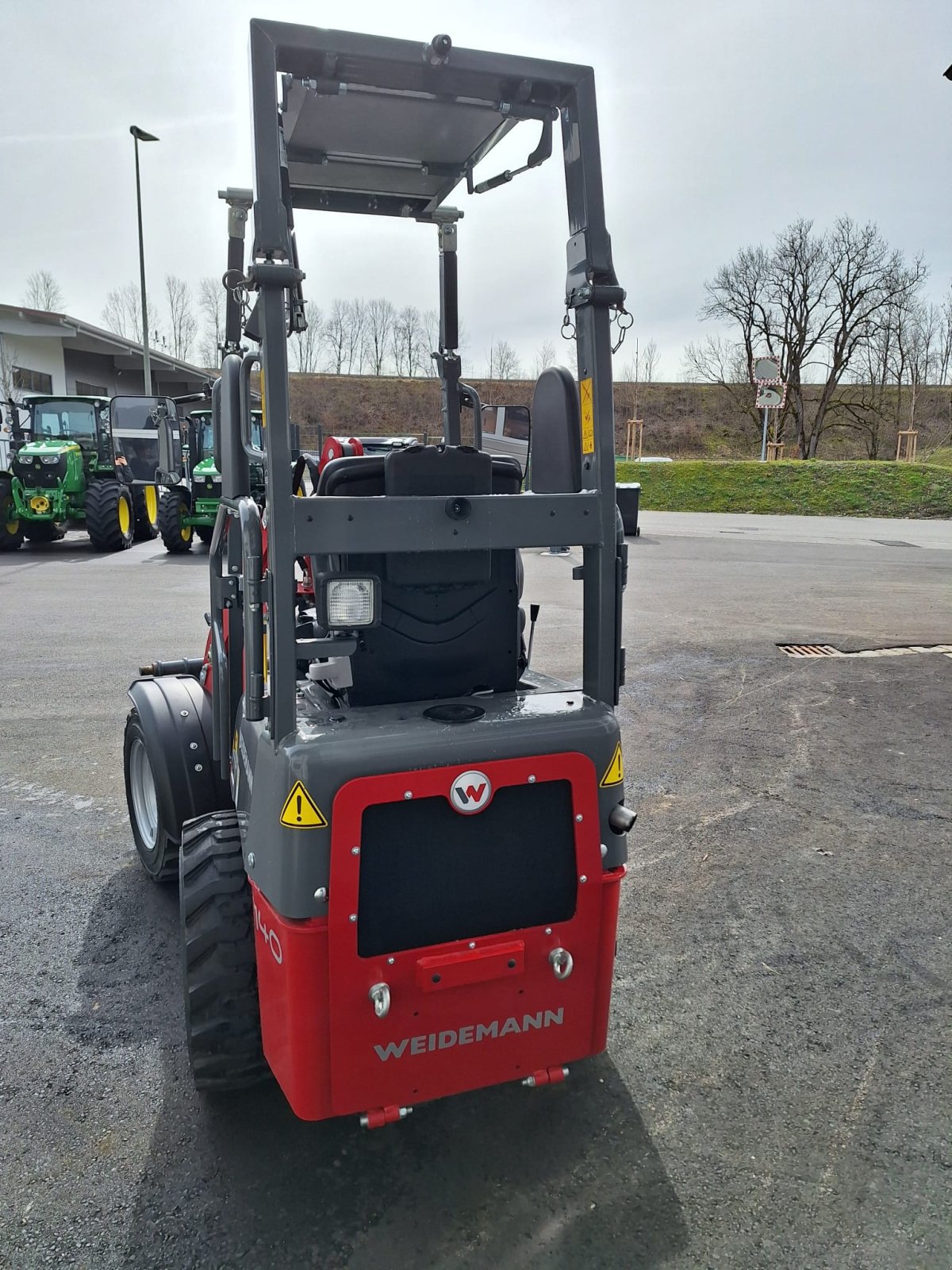 Kompaktlader van het type Weidemann  1140, Gebrauchtmaschine in Günzach (Foto 4)