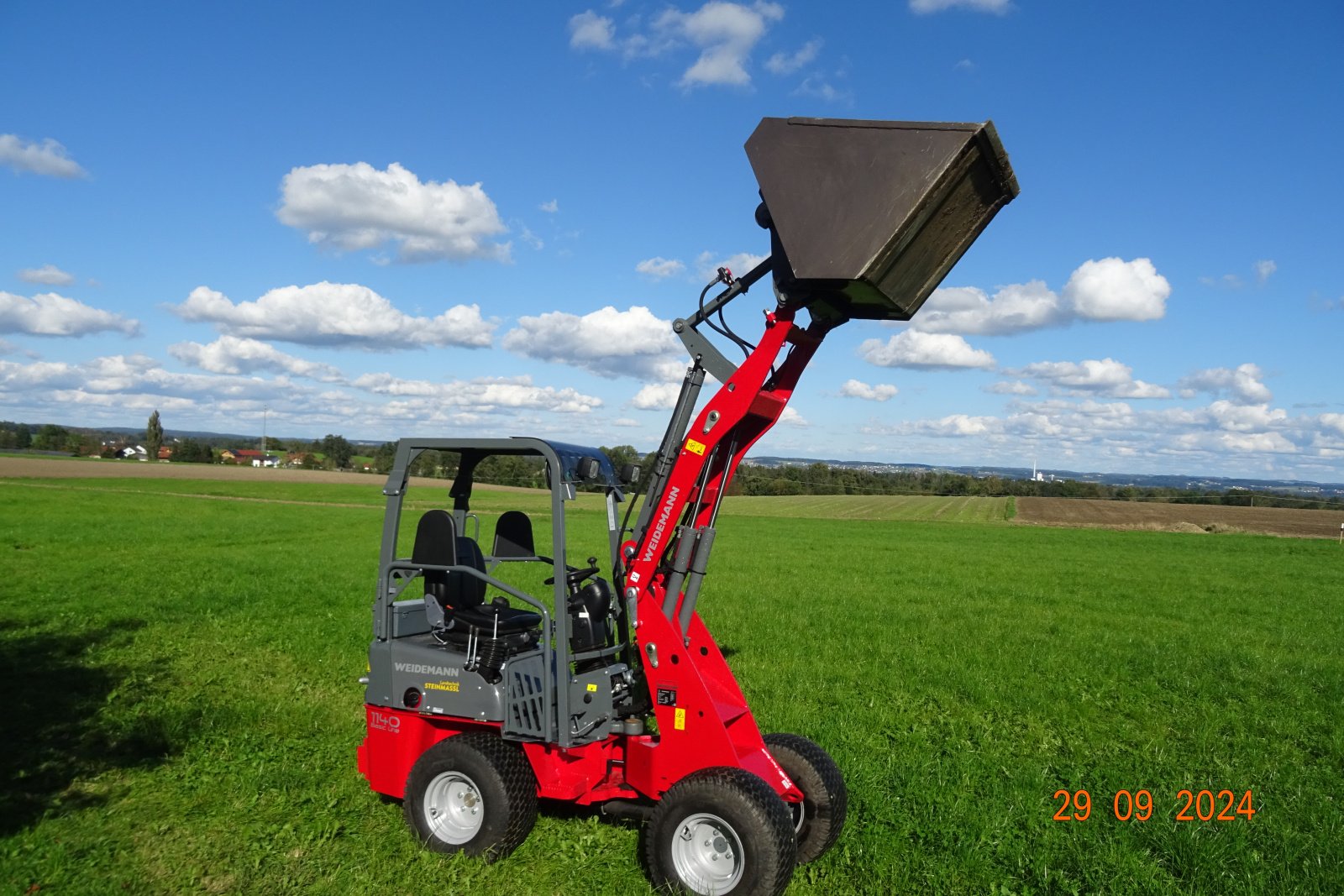 Kompaktlader van het type Weidemann  1140, Gebrauchtmaschine in Törring (Foto 2)